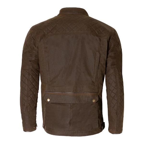 MERLIN Mens Motorcycle Jacket Edale II Cotec Olive - Image 2