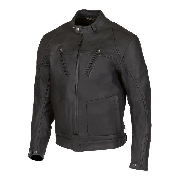 MERLIN Mens Motorcycle Jacket Gable II D3O Waterproof Black - Image 2