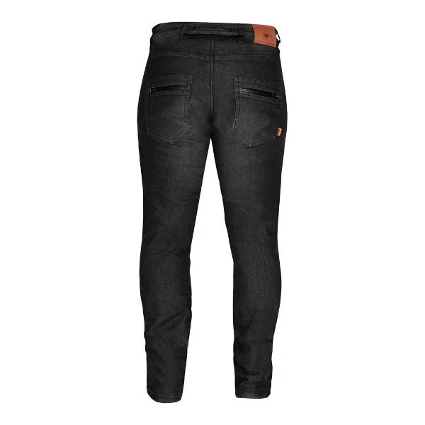 MERLIN Mens Motorcycle Jeans Mason II D3O Waterproof Black - Image 2