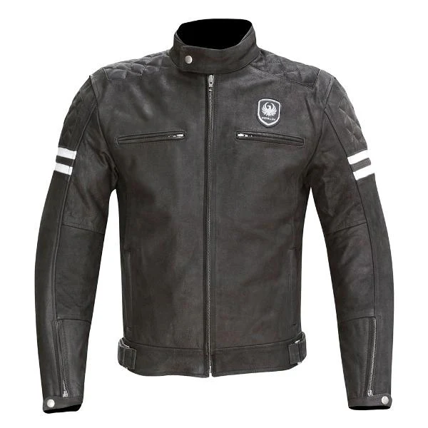 MERLIN Mens Motorcycle Leather Jacket Hixon - Image 3