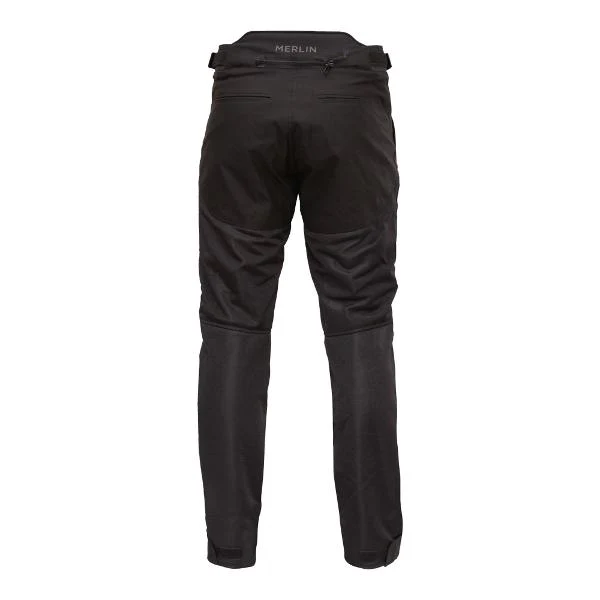 MERLIN Mens Motorcycle Pants Air Mesh Taos Black - Image 3
