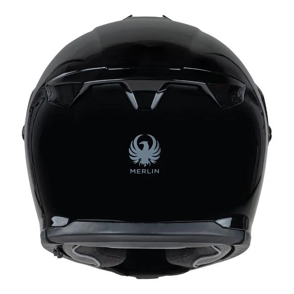 MERLIN Motorcycle Off Road Helmet Torres Gloss Black - Image 5