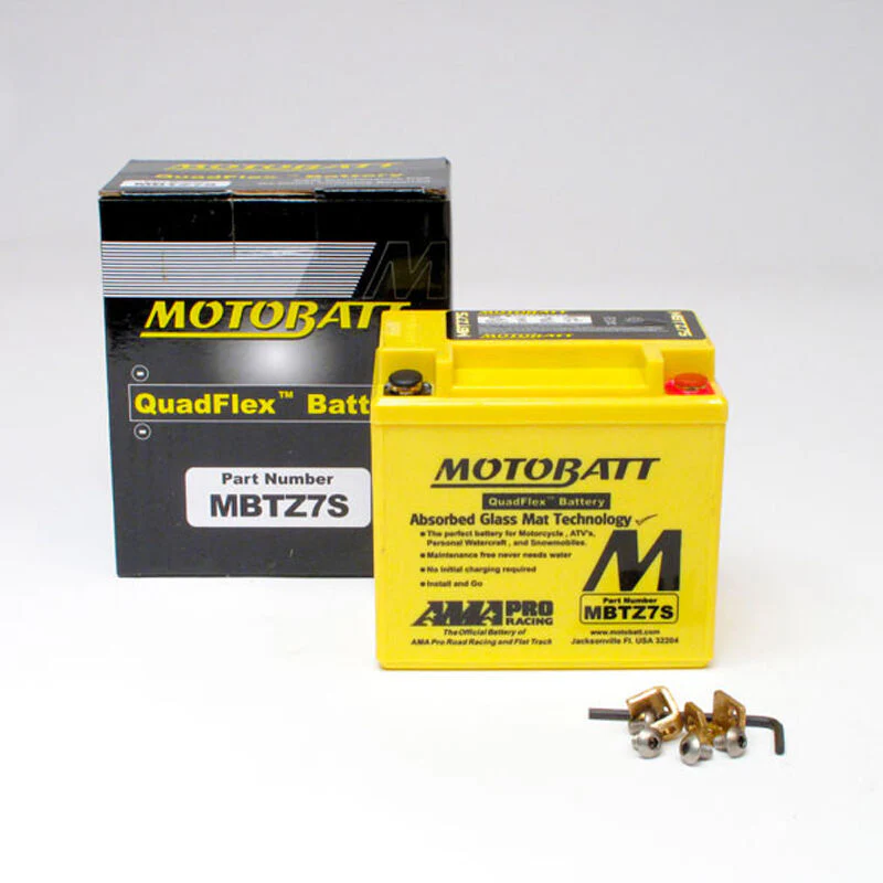 Motobatt MBTZ7S Suzuki RG500 GAMMA 1986-1989 AGM Battery - Image 2