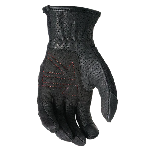 Motodry Womens Motorcycle Summer Vented Gloves Black - Image 3