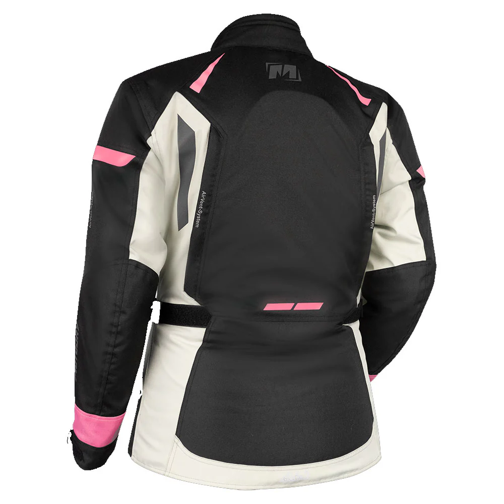 Motodry Rallye 2 Jacket Black/Grey/Magenta - Image 3