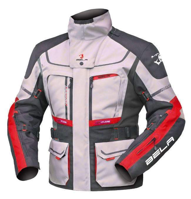 Bela Adventure Touring Motorcycle Jacket Ce Armour - Image 5