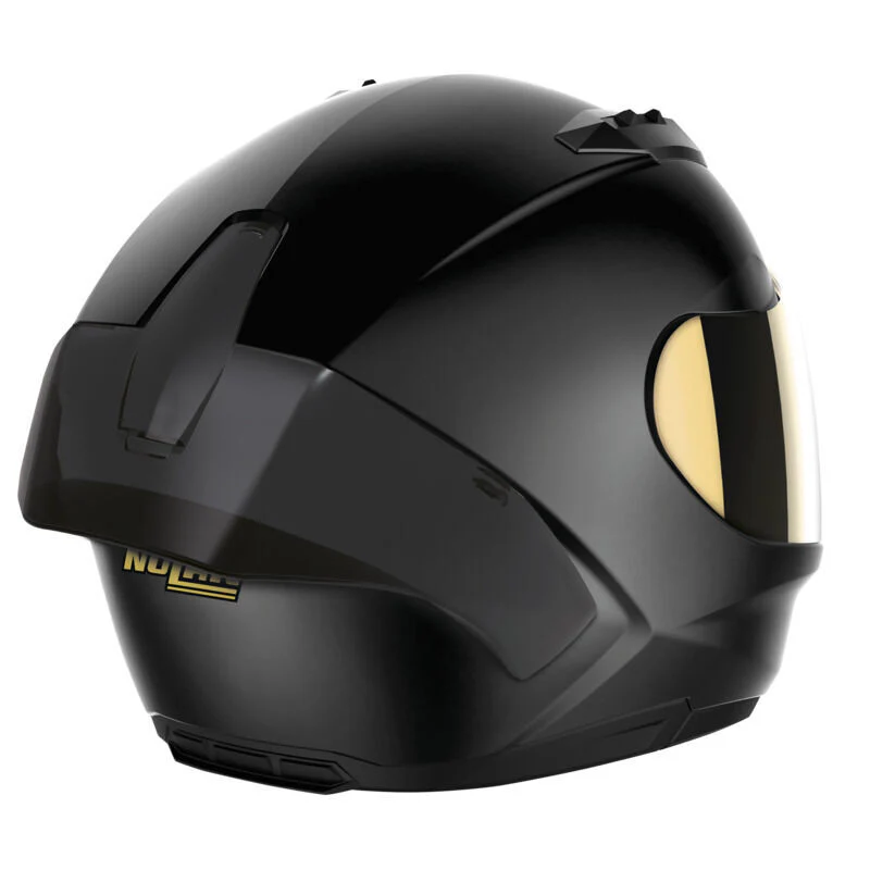 Nolan Motorcycle N60-6 Sport Gold Edition Helmet Flat Black - Image 3