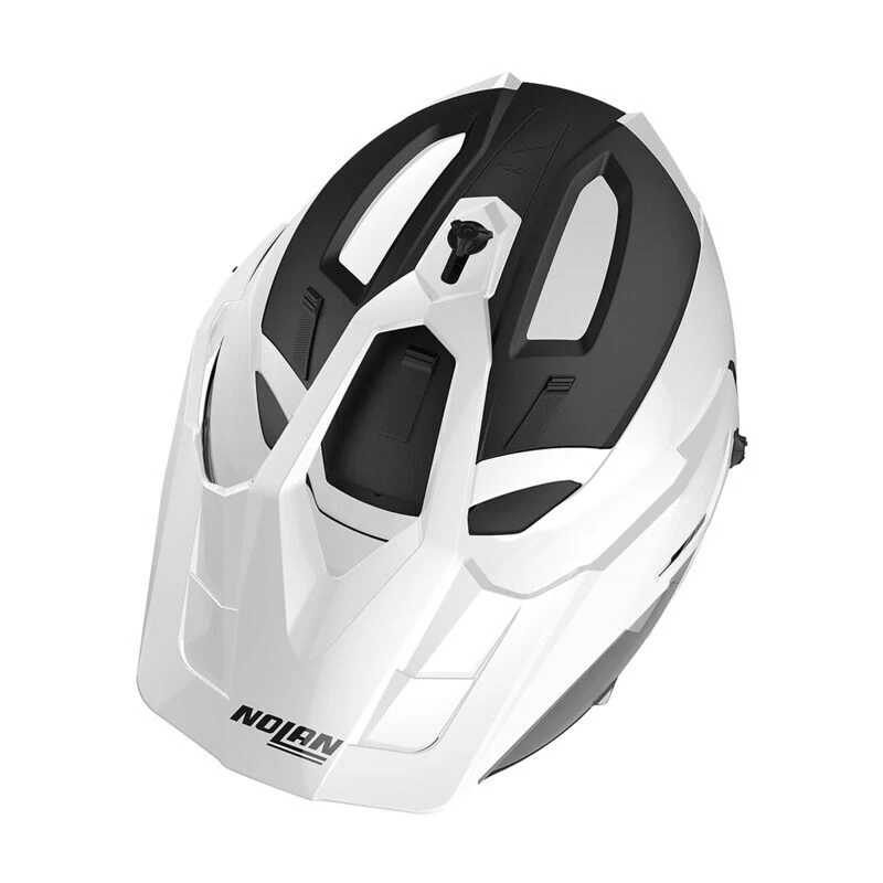 Nolan Motorcycle N70-2 X Adventure Helmet Metal White - Image 3