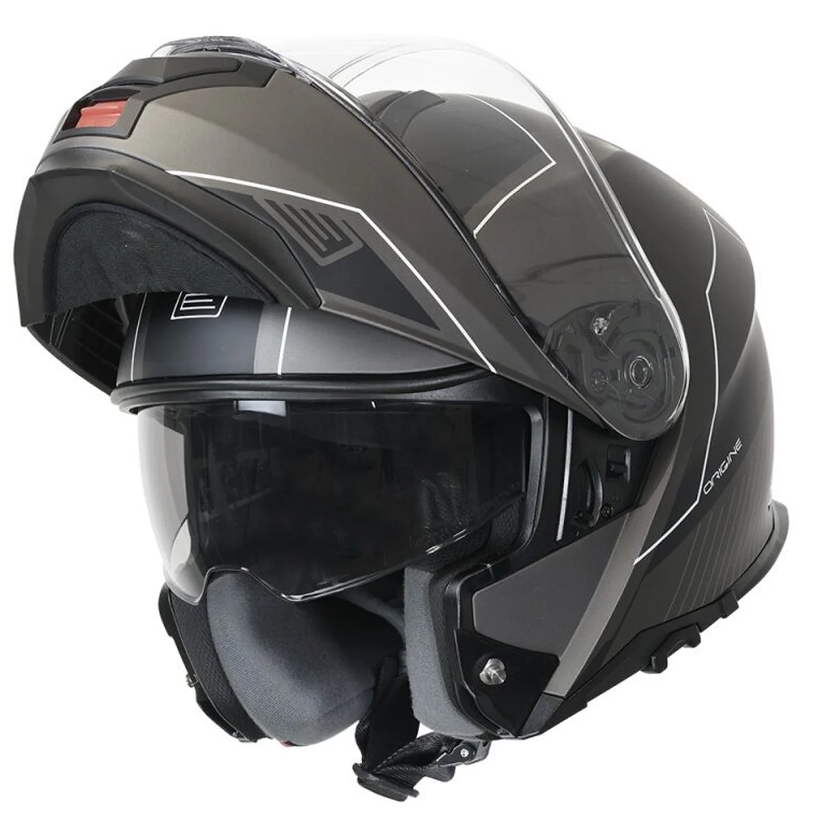 Origine Logic Modular Flip Motorcycle Helmet Matt Titanium