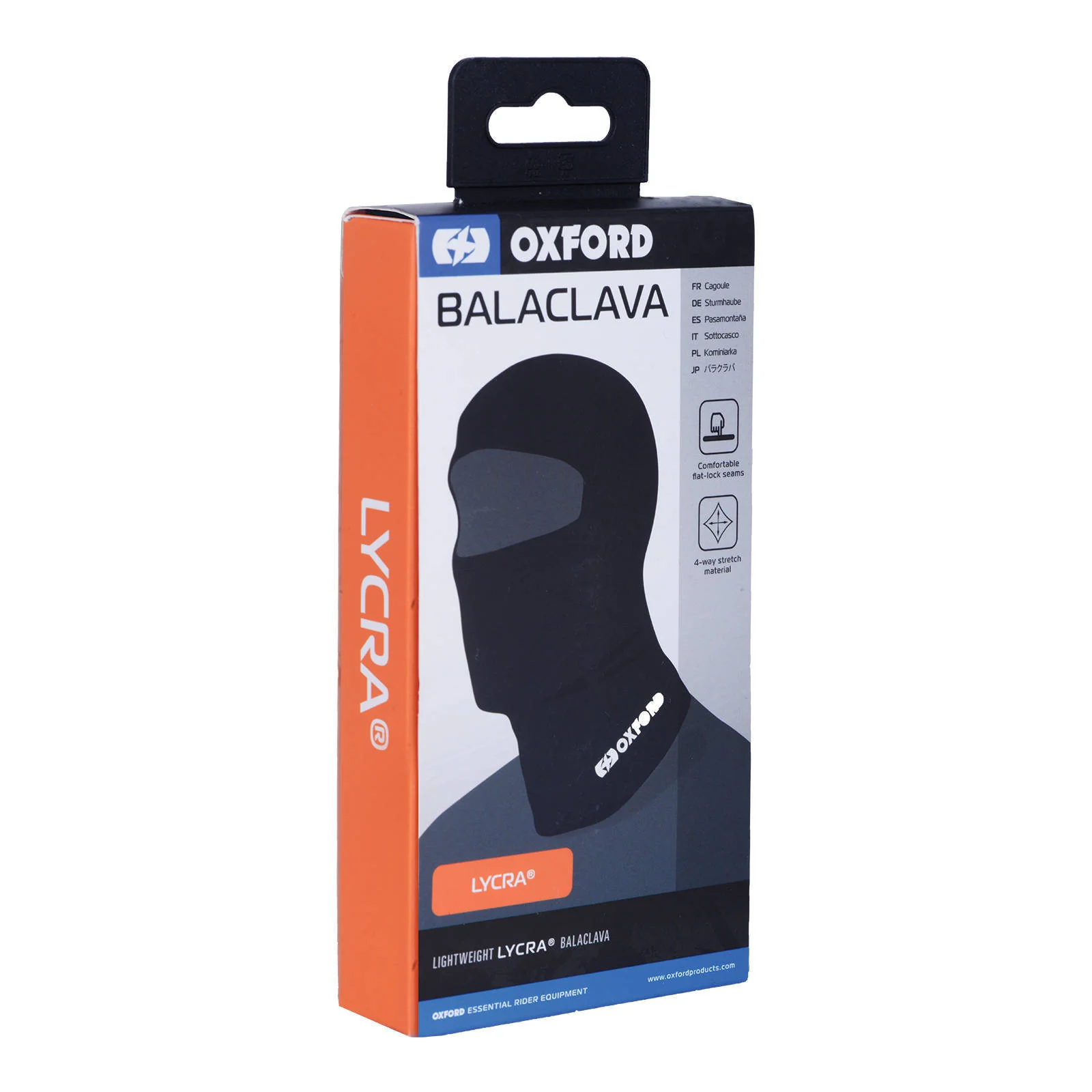 Oxford Balaclava - Lycra (One Size) - Black - Image 2