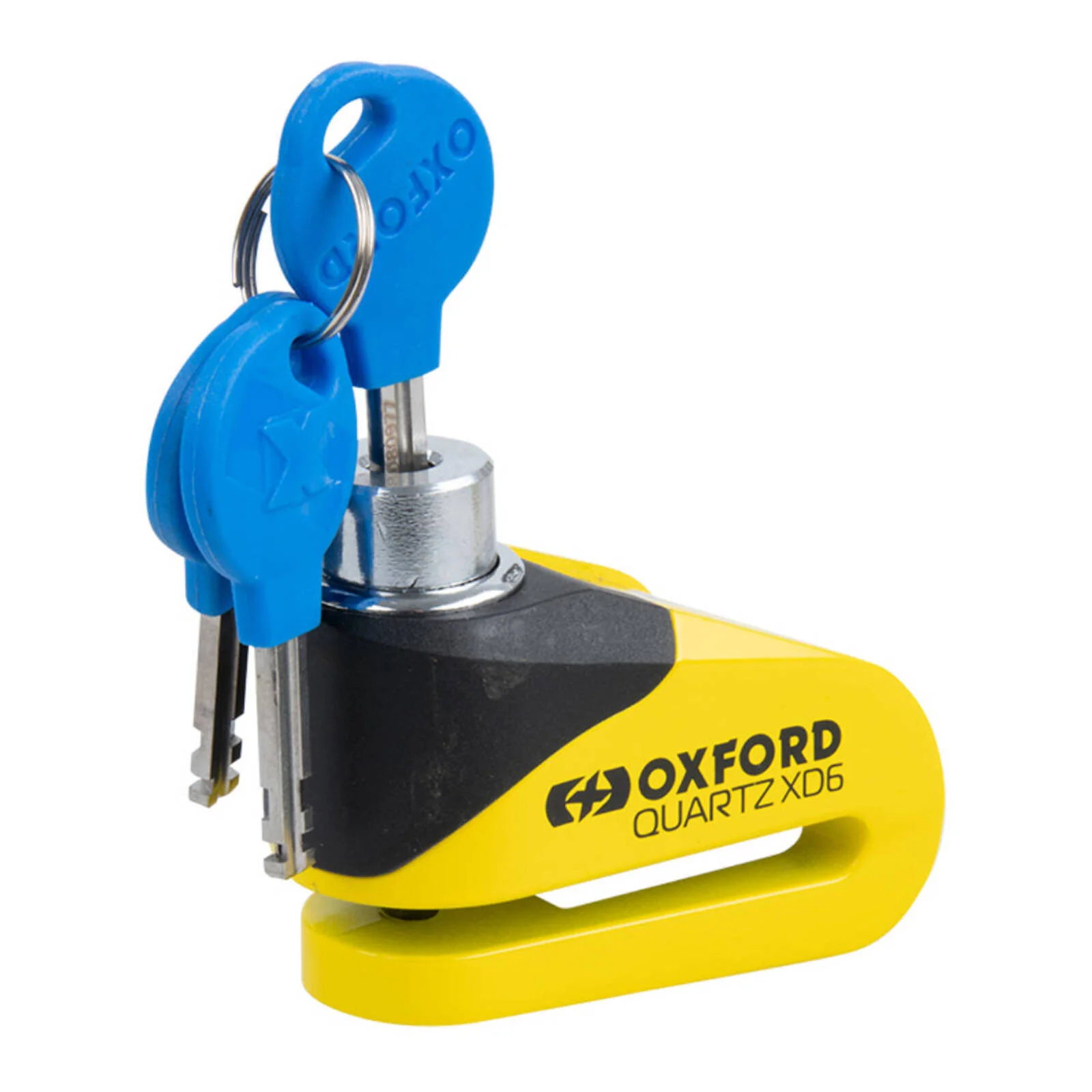Oxford Quartz XD6 Disc Lock - Yellow / Black - Image 2