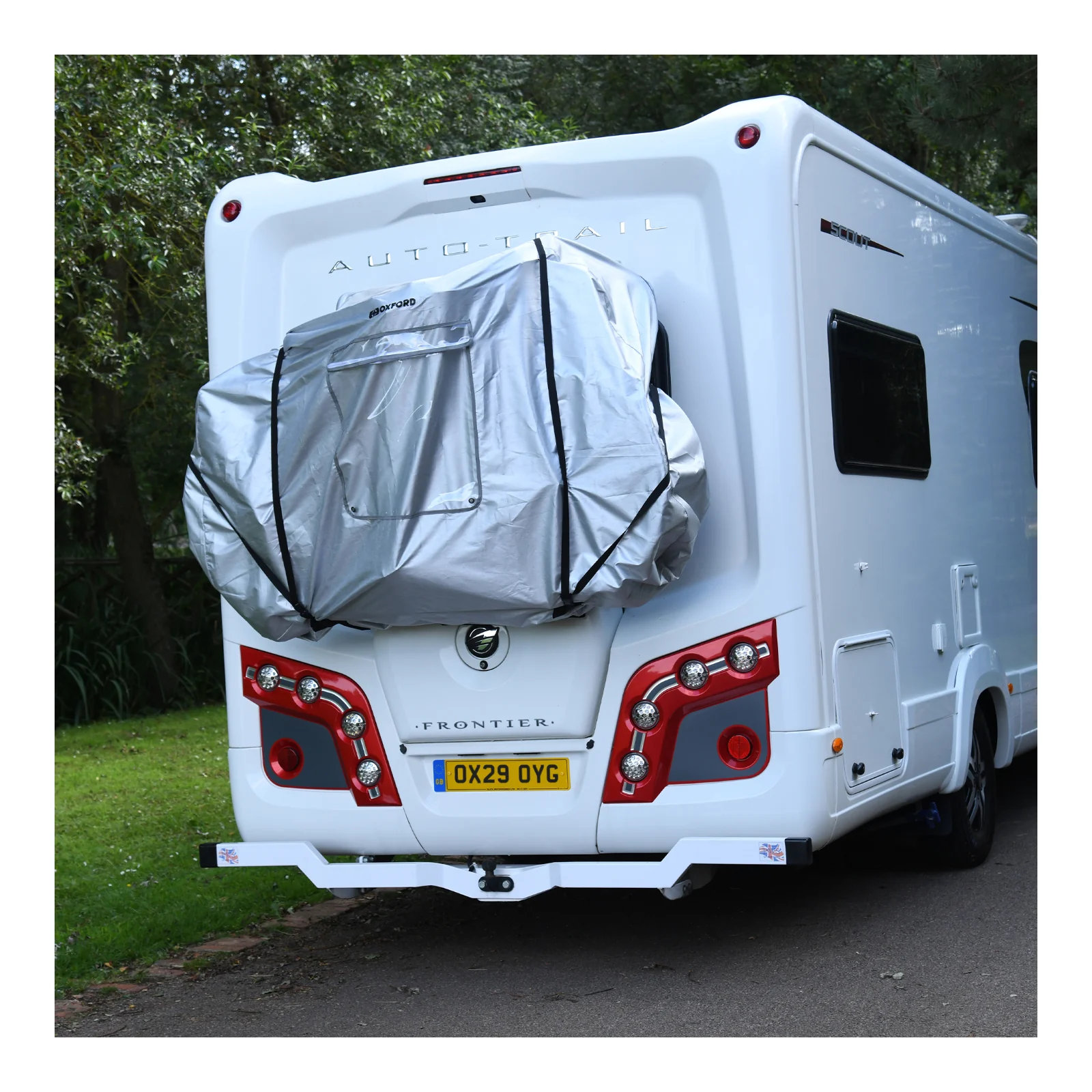 Oxford Aquatex Touring Deluxe Bike Cover for 1-2 Bikes - Image 3
