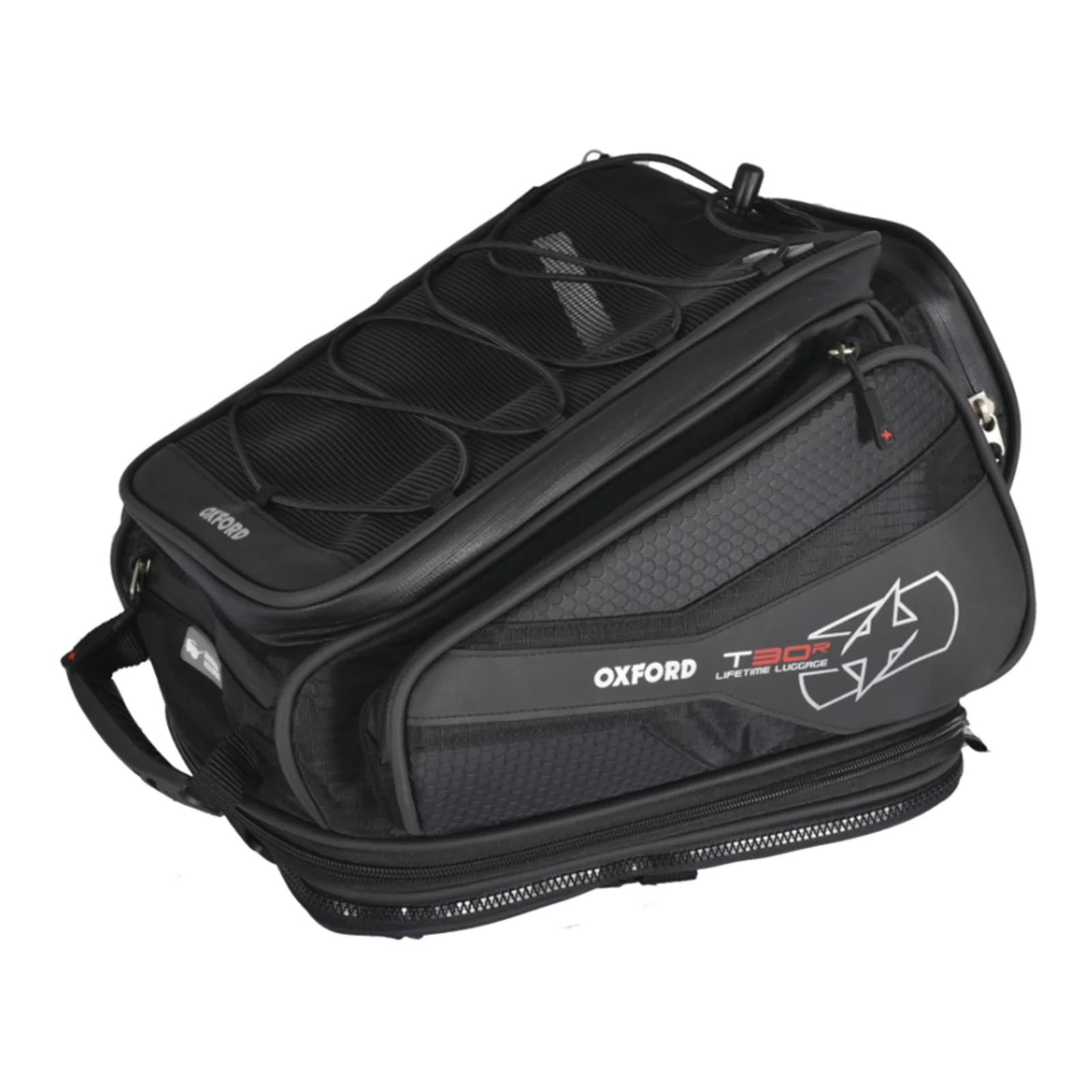Oxford Tail Bag T30R - Black - Image 2