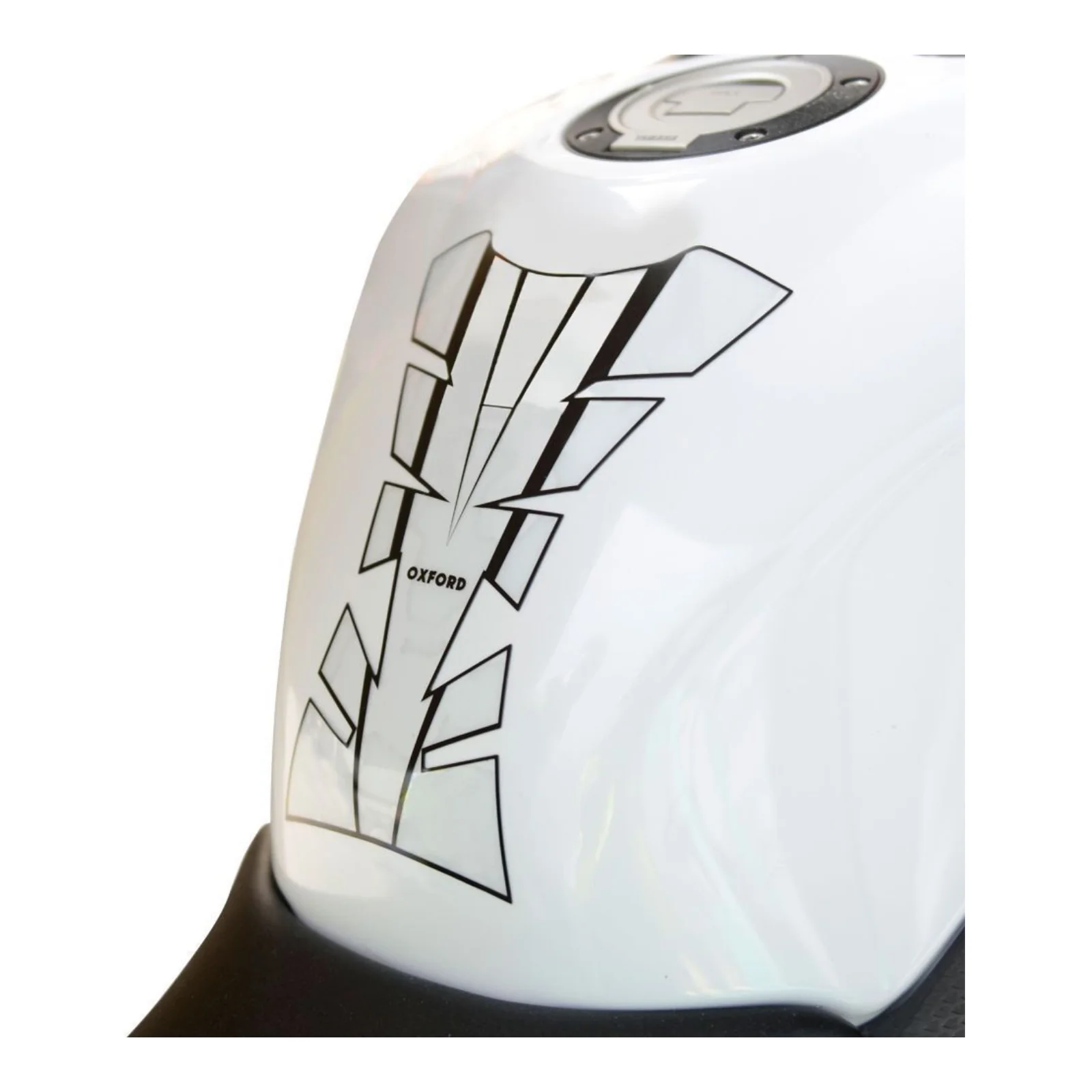 Oxford Sheer Arrow Tank Pad - Silver - Image 2