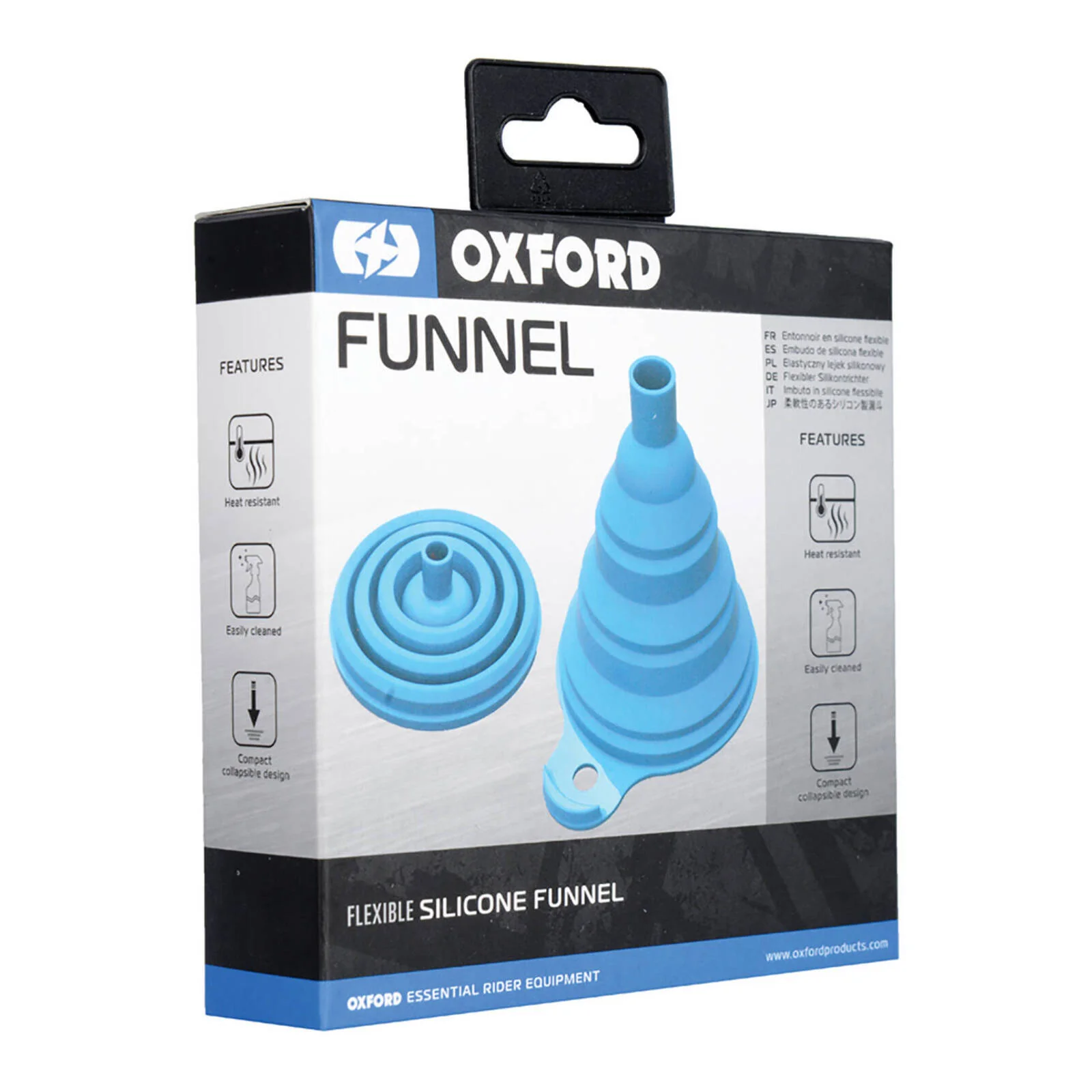 Oxford Silicone Rubber Funnel 10.5cm Diametre - Image 3