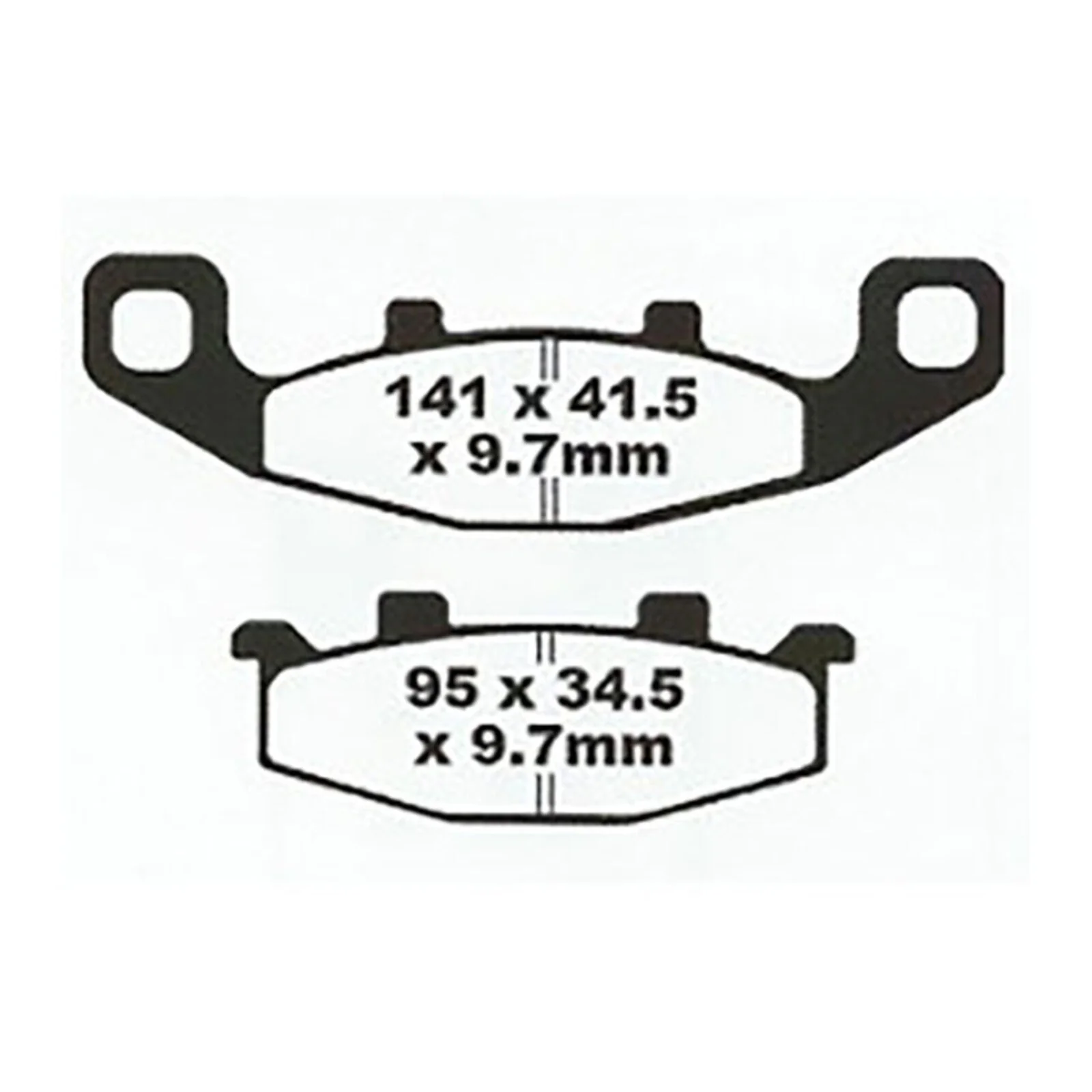 Premier Brake Pads - PV Semi Sintered