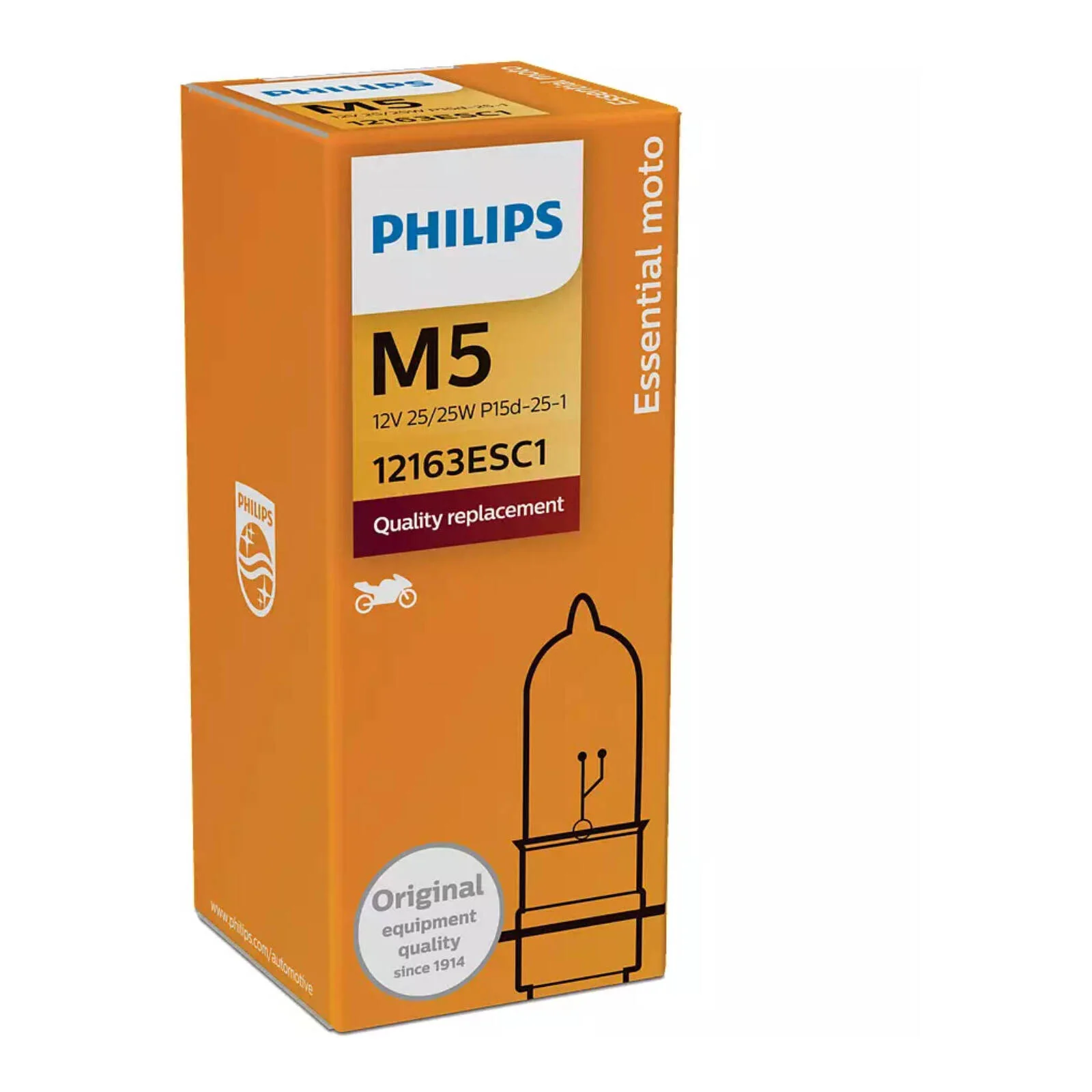 Philips Bulb M5 12163 ES 12V 25/25W P15D-25-1 C1 - Image 2