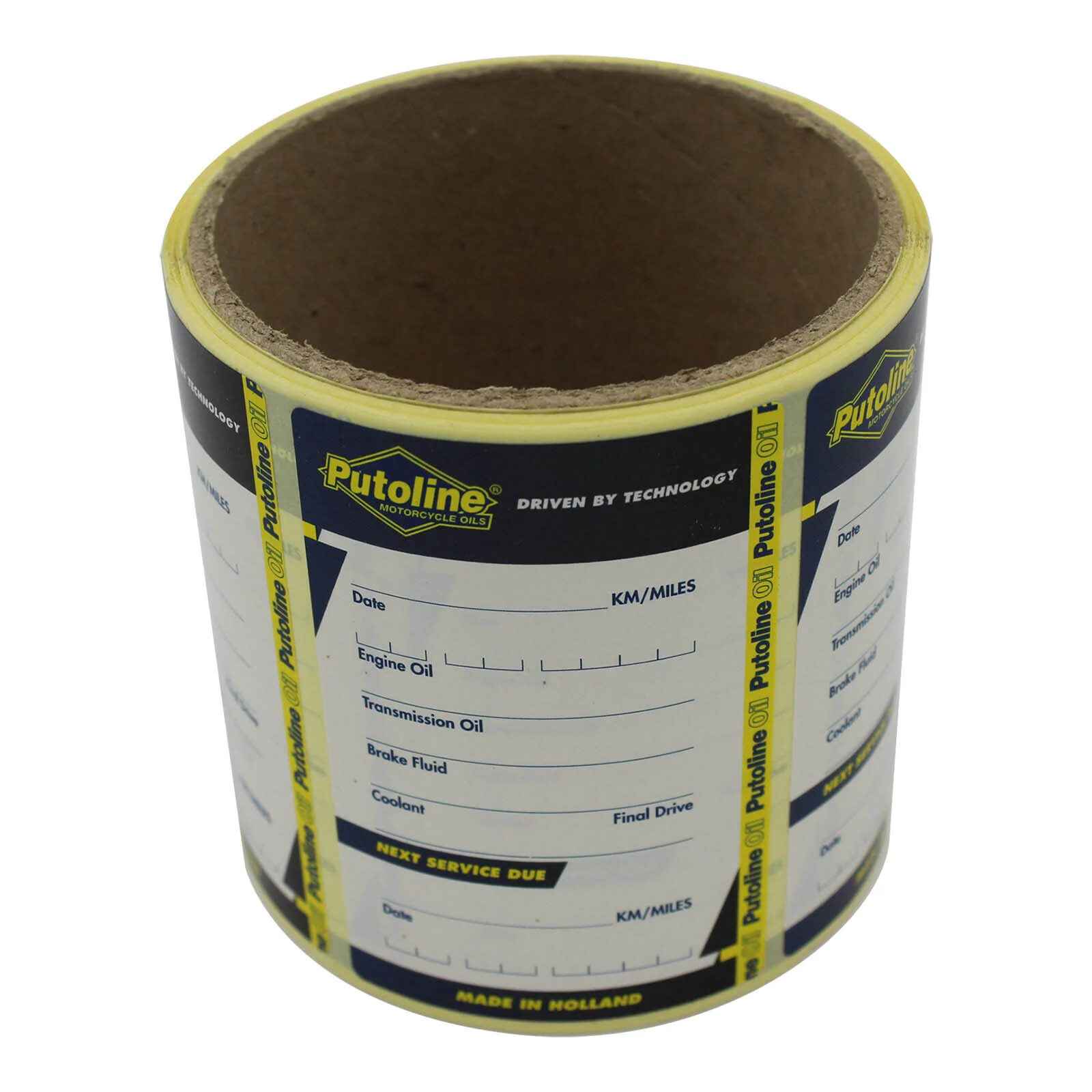 Putoline Service Reminder Label (100 Pack) - Image 2