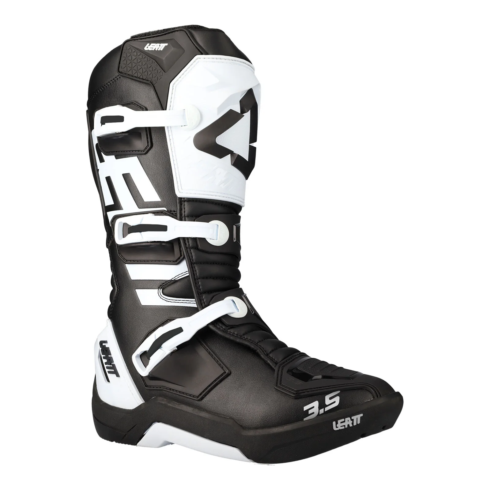 Leatt 3.5 Junior Boot - Black / White - Image 2