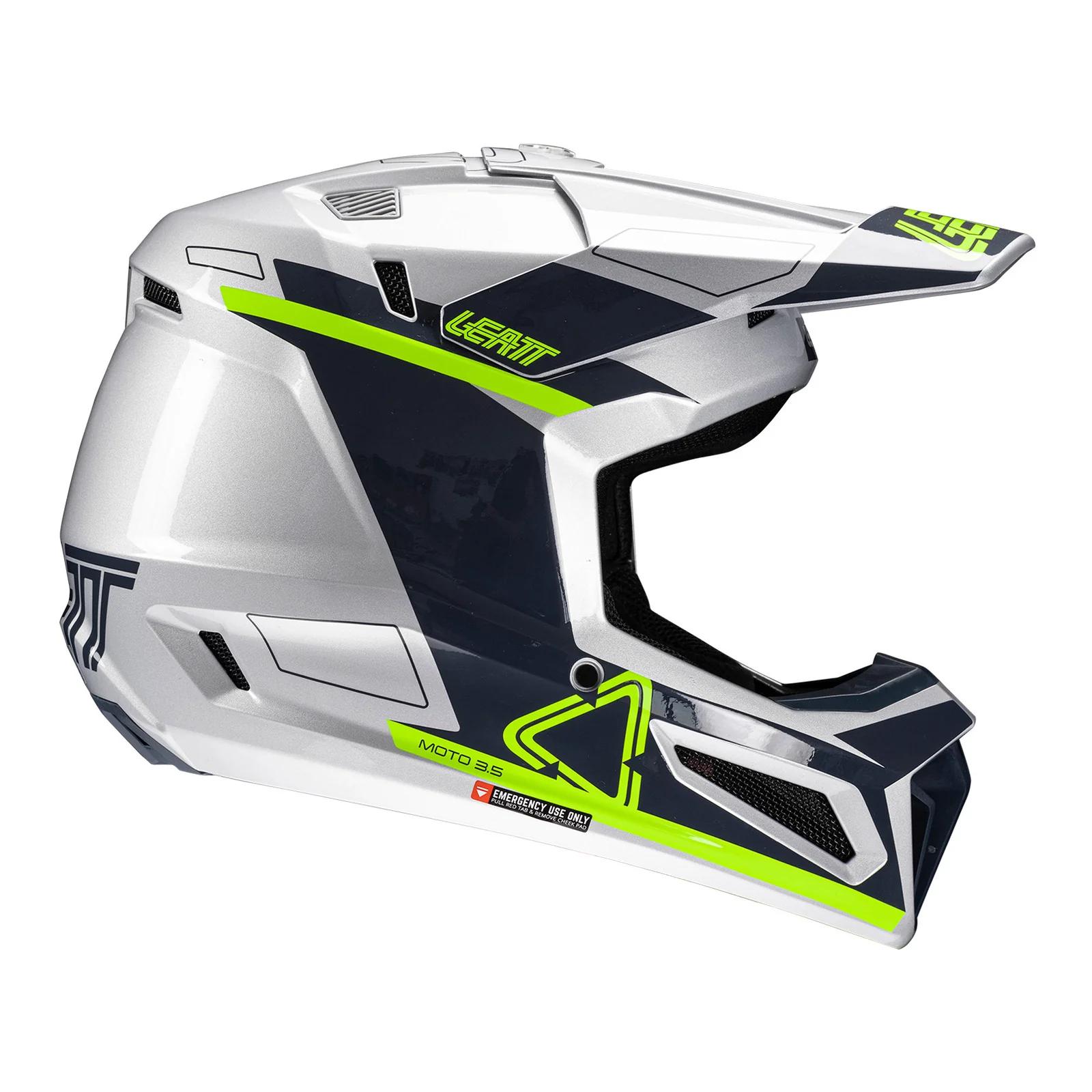 Leatt 2025 3.5 Helmet Kit - Steel - Image 3