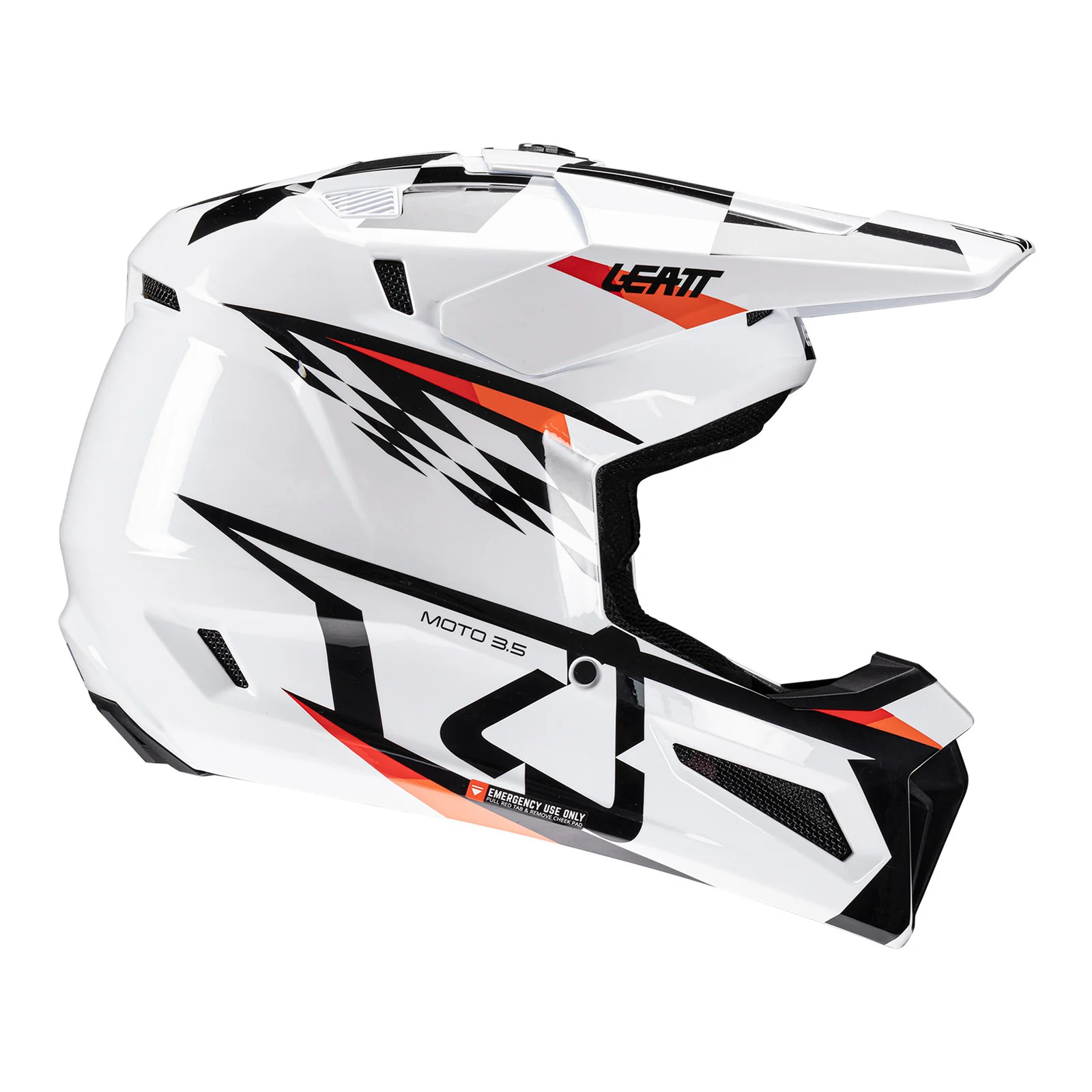 Leatt 2026 3.5 Helmet Kit - White - Image 4