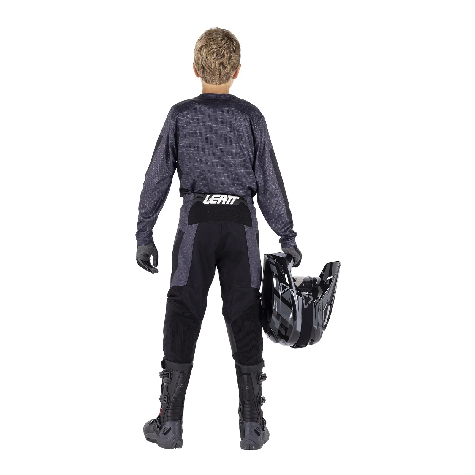 Leatt 2026 3.5 Mini Ride Kit - Stealth Black / Grey - Image 3