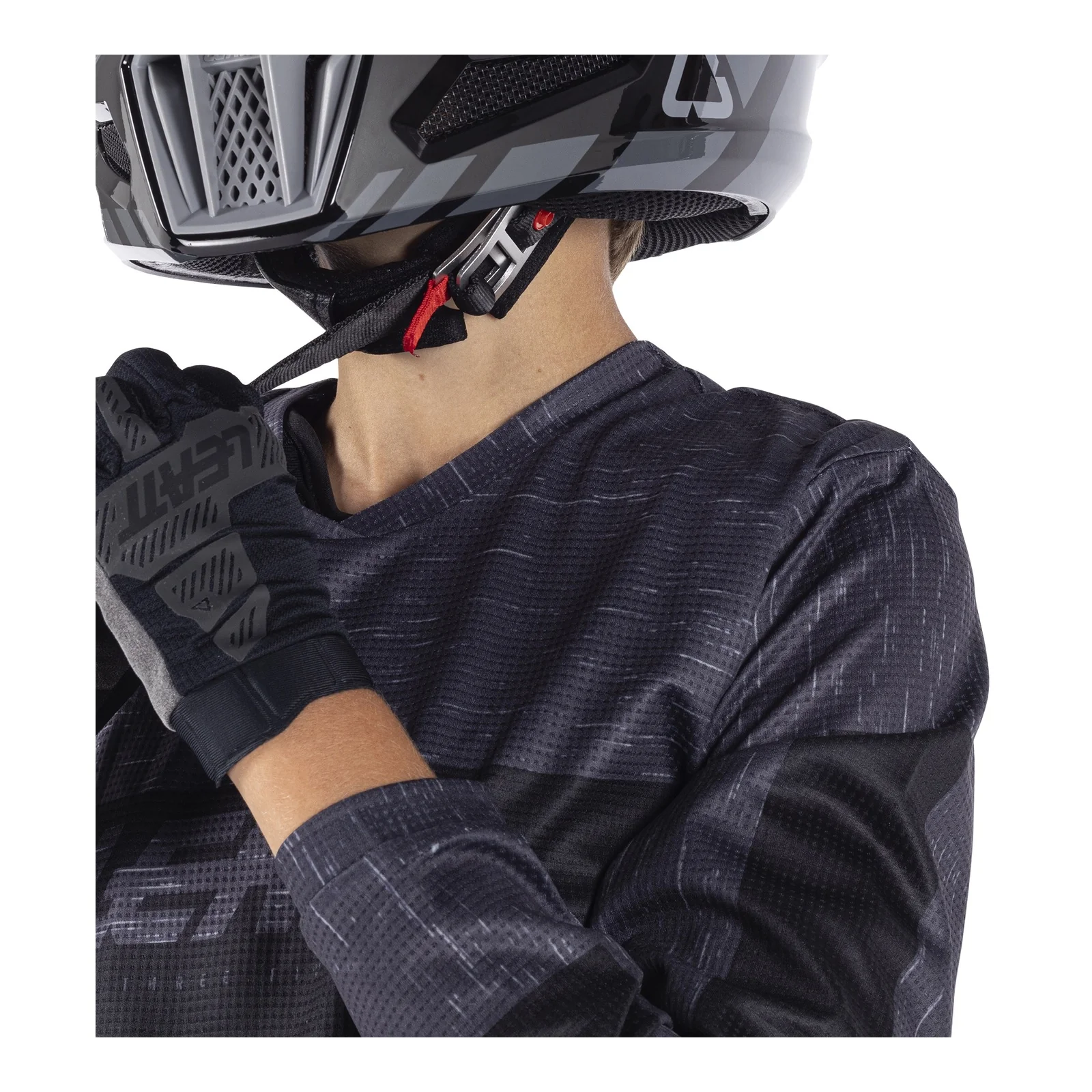 Leatt 2026 3.5 Mini Ride Kit - Stealth Black / Grey - Image 9