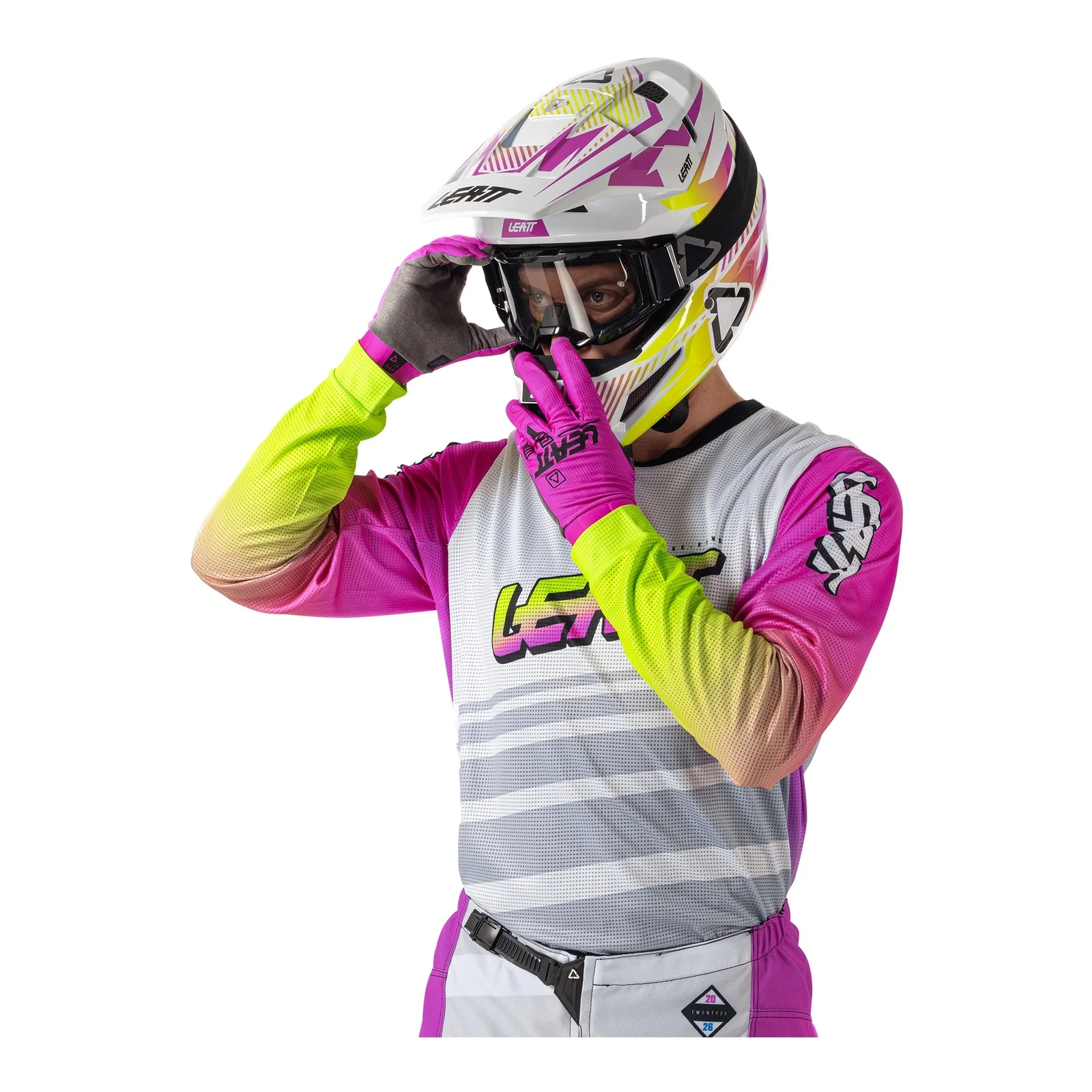 Leatt 2026 3.5 Ride Kit - Retro Pink - Image 11