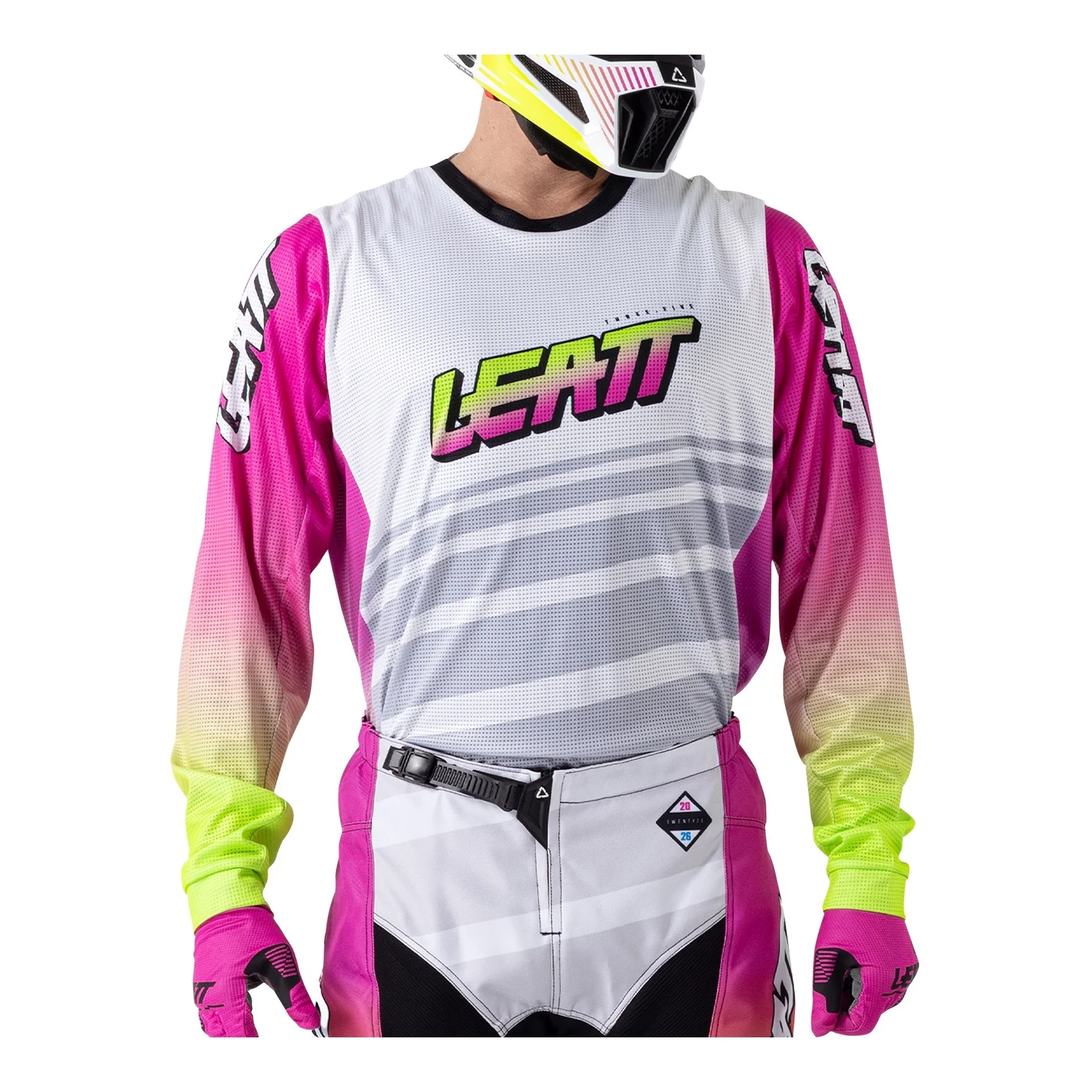 Leatt 2026 3.5 Ride Kit - Retro Pink - Image 2