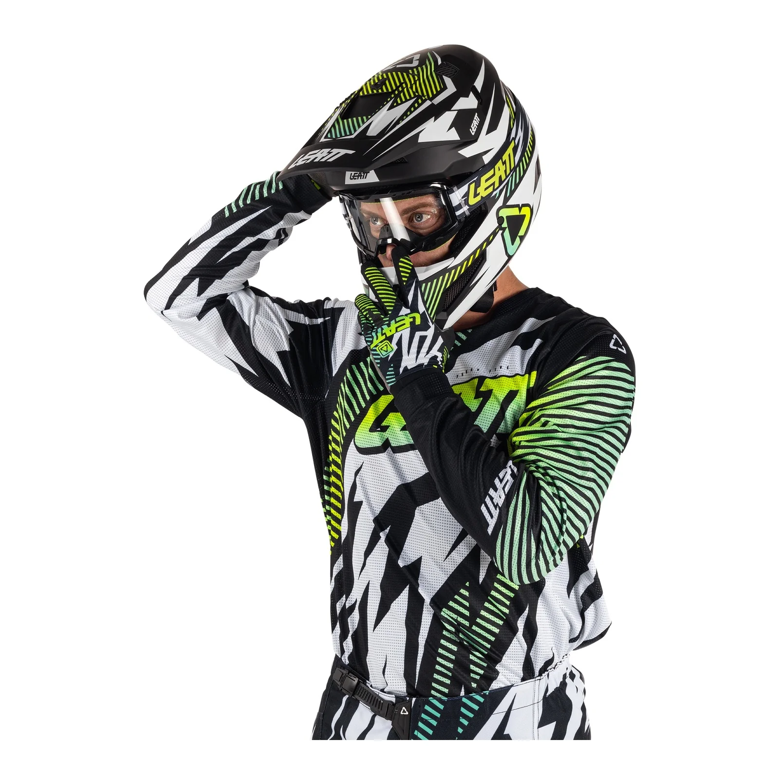 Leatt 2026 3.5 Ride Kit - Storm Teal - Image 11