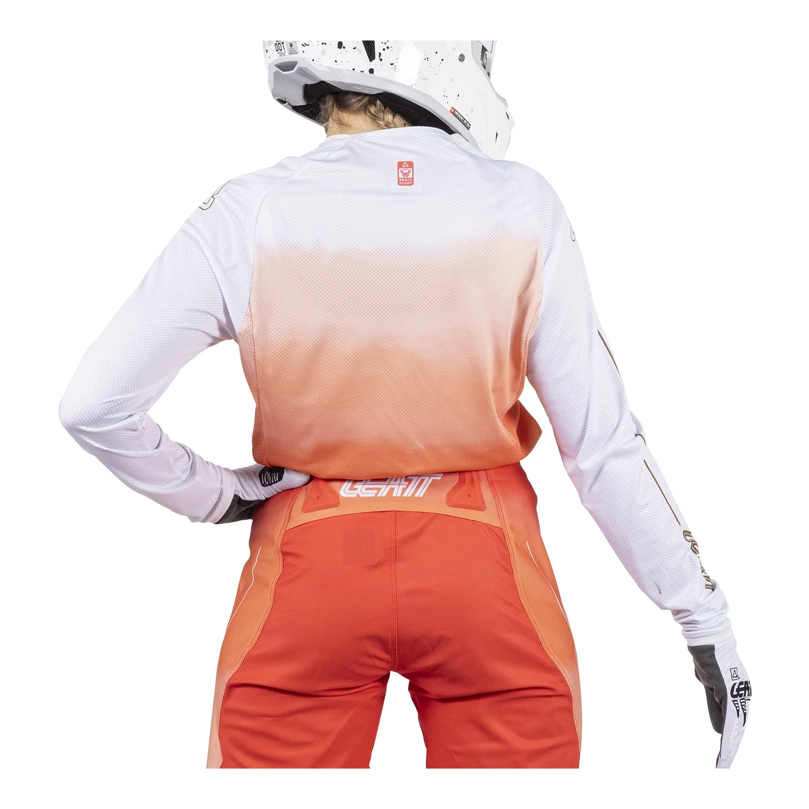 Leatt 4.5 Lite Women's Jersey - Coral Pink - Image 4
