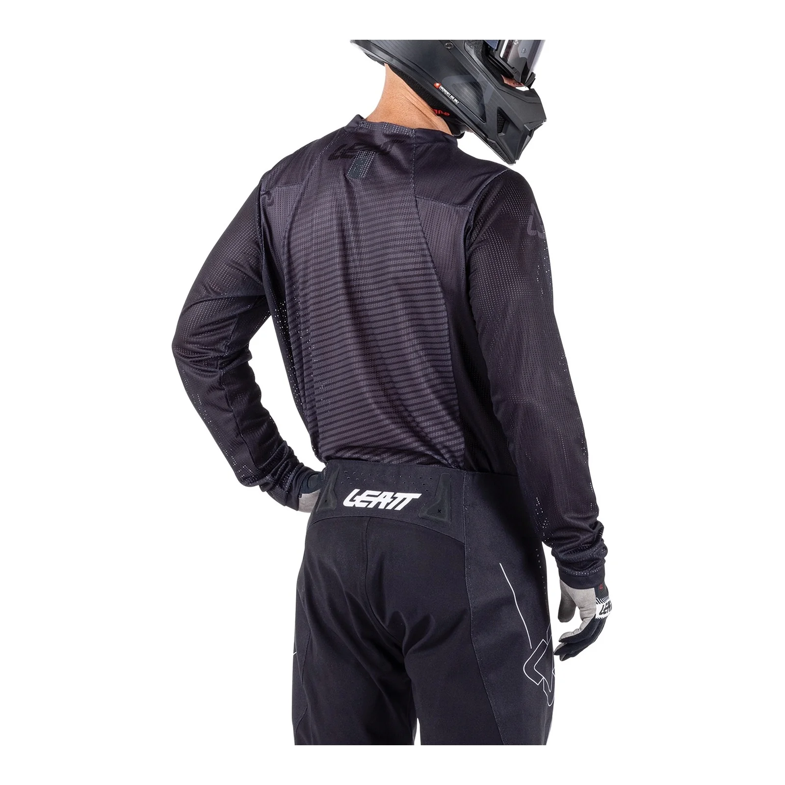 Leatt 2026 4.5 X-Flow Jersey - Black - Image 4