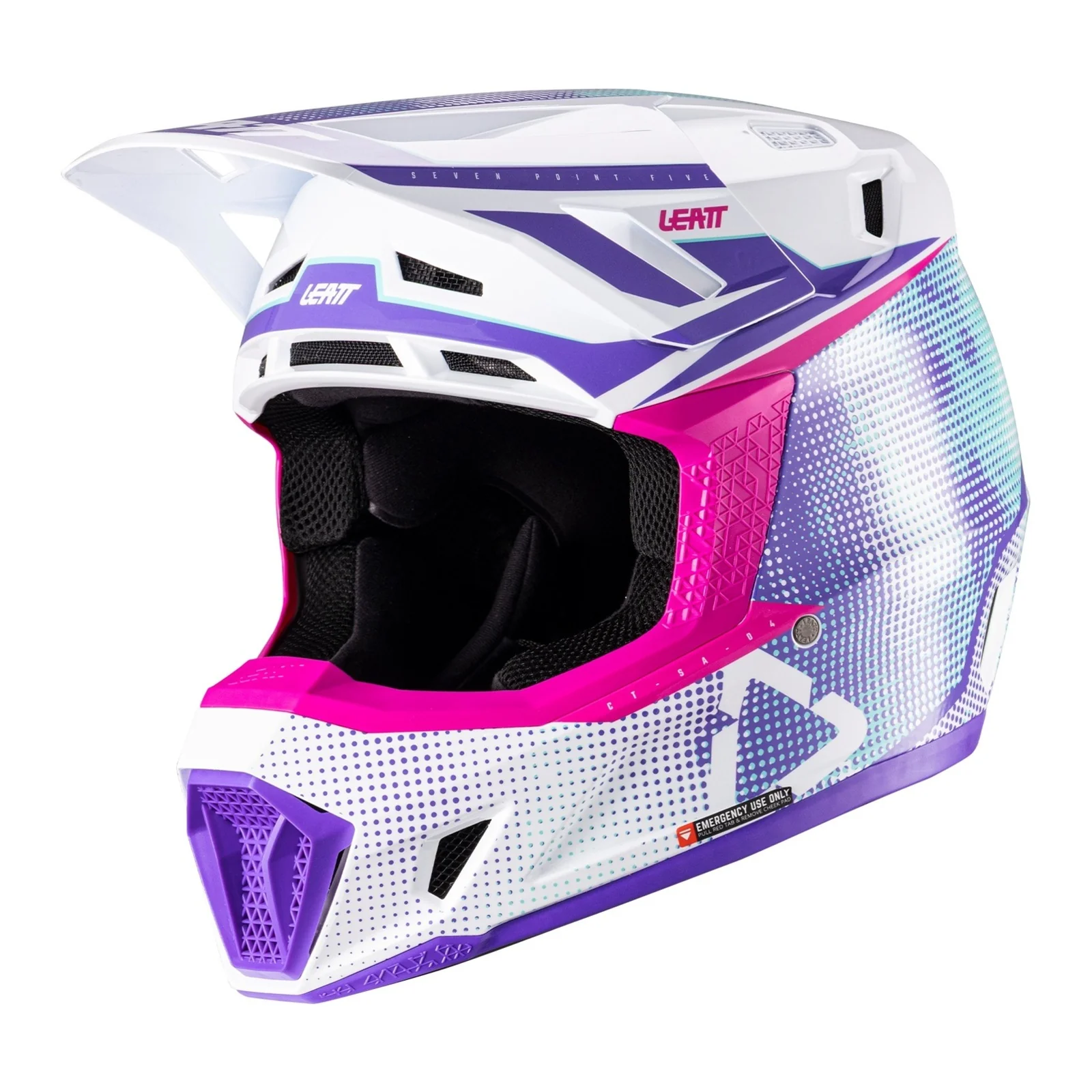 Leatt 2026 7.5 Helmet Kit - Purple - Image 3