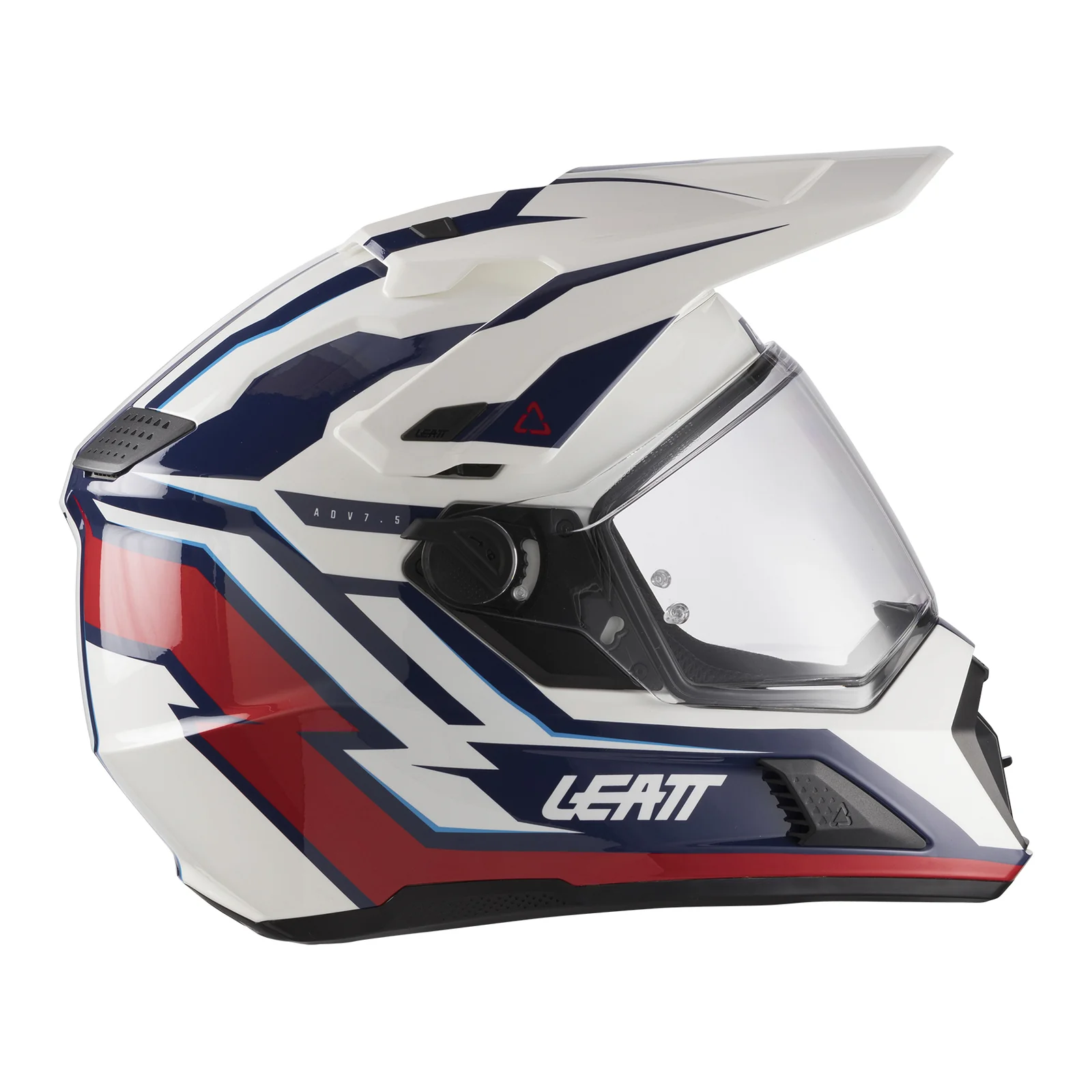 Leatt 7.5 ADV Helmet Kit - Royal Blue / Red - Image 5