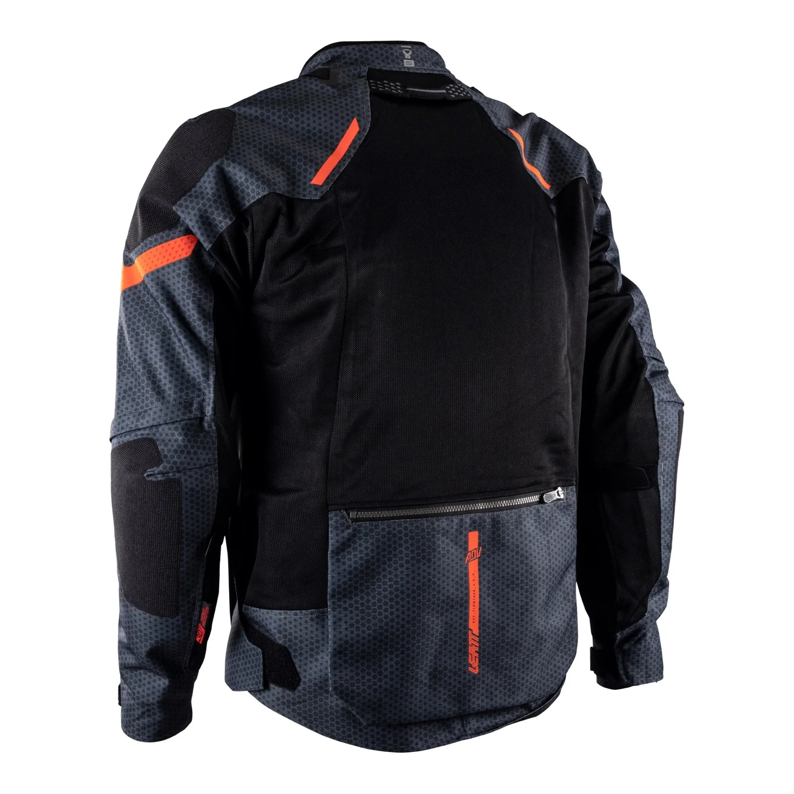 Leatt 4.5 ADV FlowTour Jacket (Short) - Iron Grey - Image 2