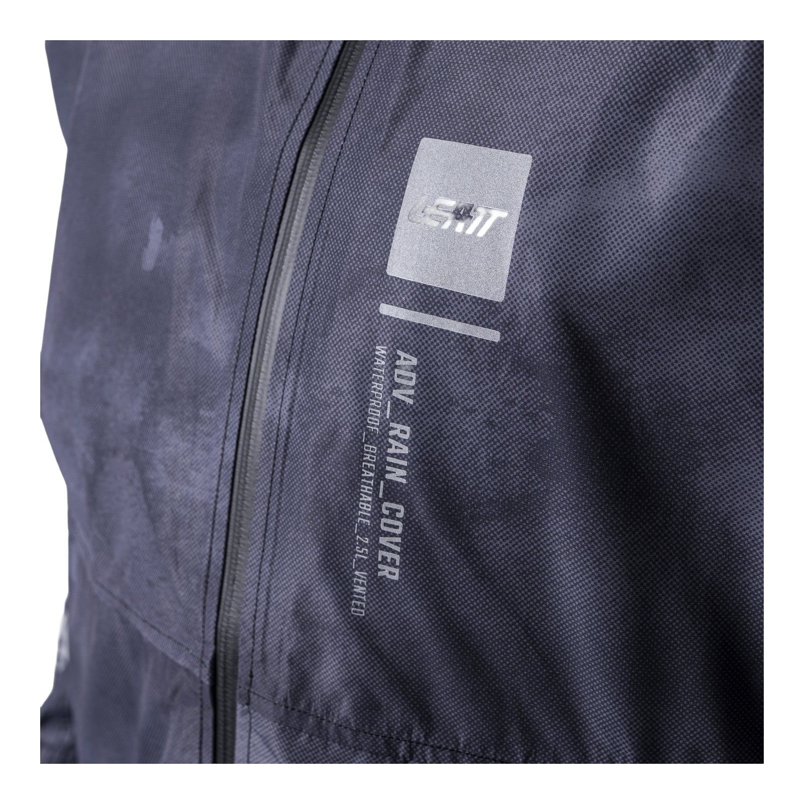 Leatt ADV Rain Cover Jacket - Camo Black / Grey - Image 6