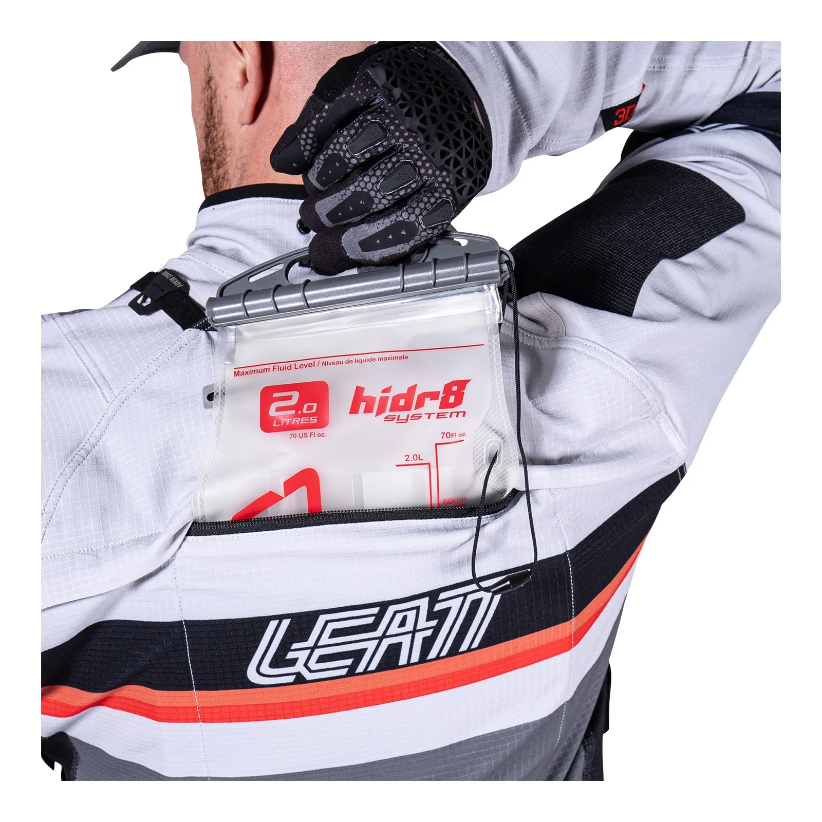 Leatt 5.5 ADV Rally Jacket - Grey - Image 7
