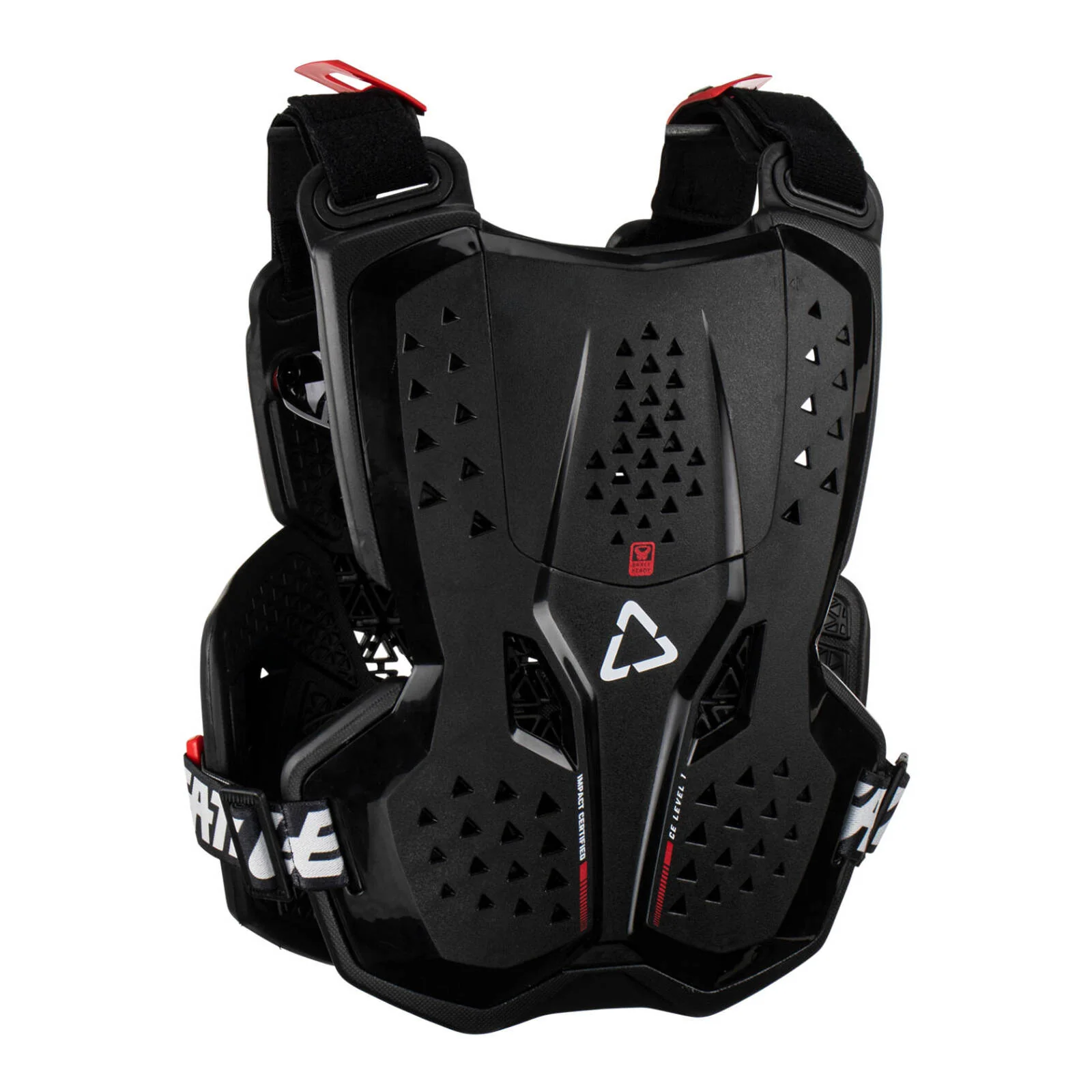 Leatt 3.5 Junior Chest Protector - Black / Red - Image 3