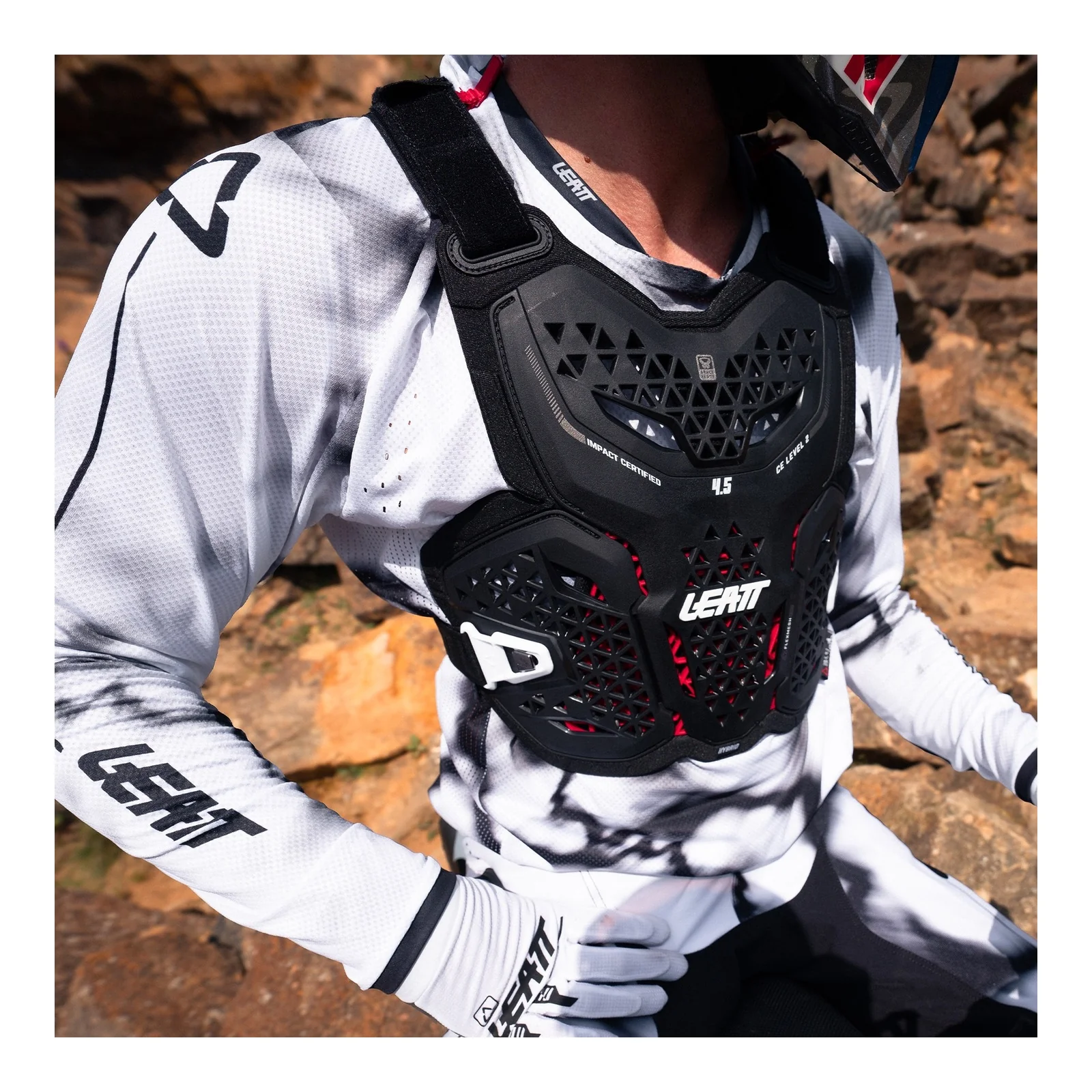 Leatt 4.5 Chest Protector Hybrid - Black - Image 6