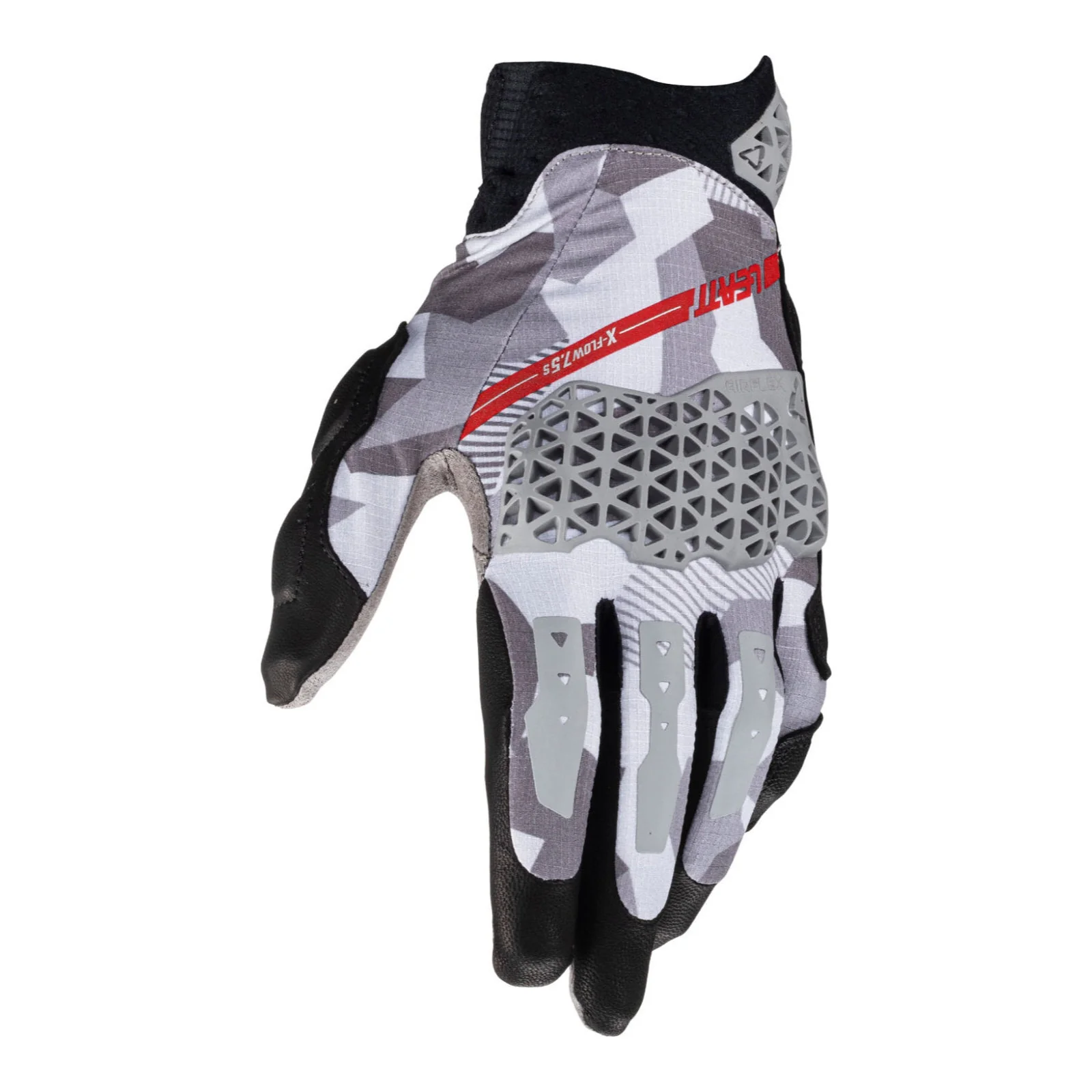Leatt 7.5 ADV X-Flow Glove (Short) - Steel - Image 2