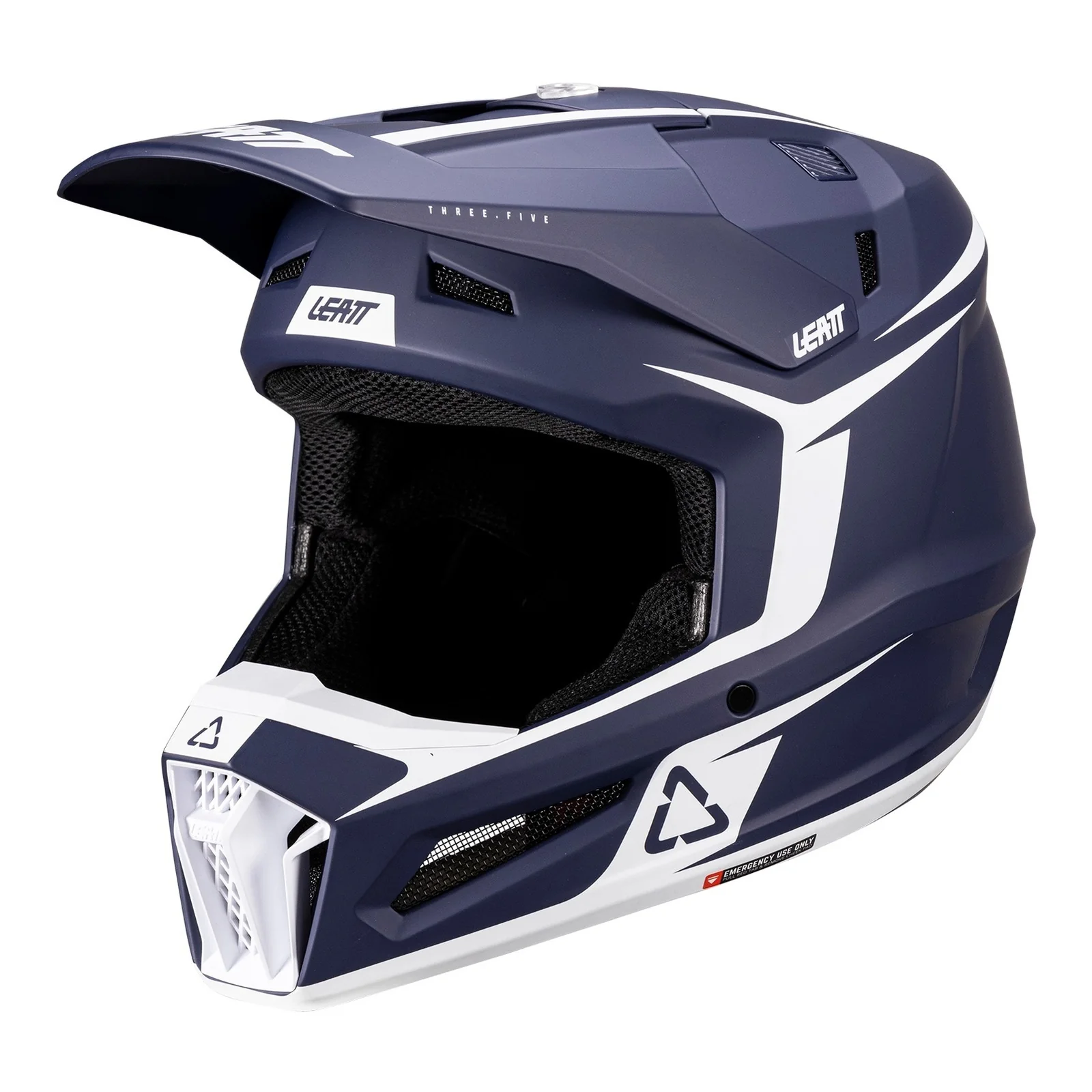 Leatt 2026 3.5 Junior Helmet Kit - Blue - Image 3