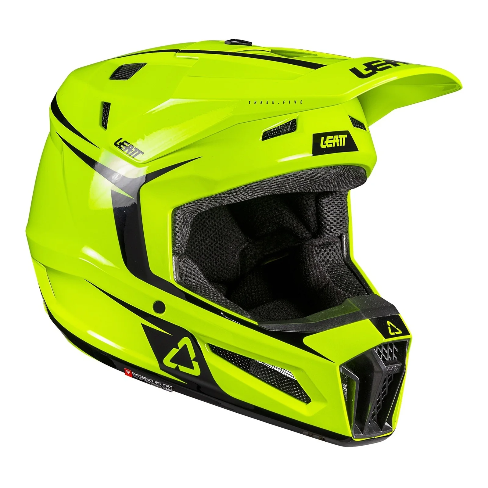 Leatt 2026 3.5 Helmet Kit - Neon Yellow - Image 2