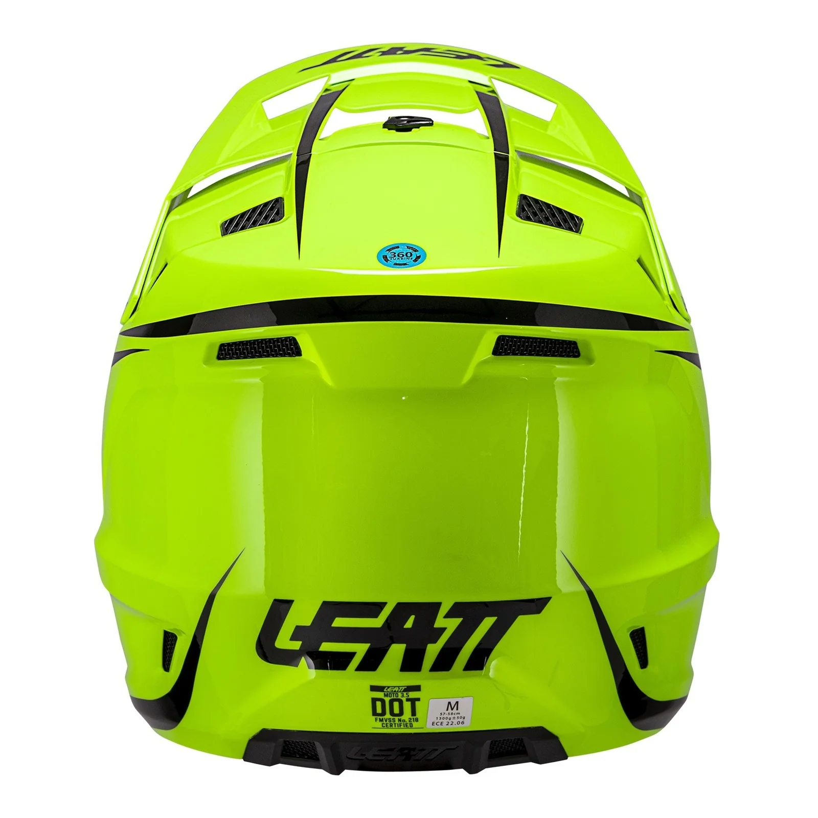 Leatt 2026 3.5 Helmet Kit - Neon Yellow - Image 7