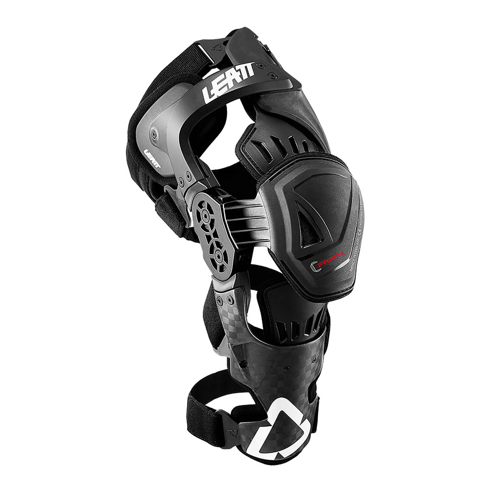 Leatt C-Frame Pro Knee Brace - Carbon (Left Only) - Image 3