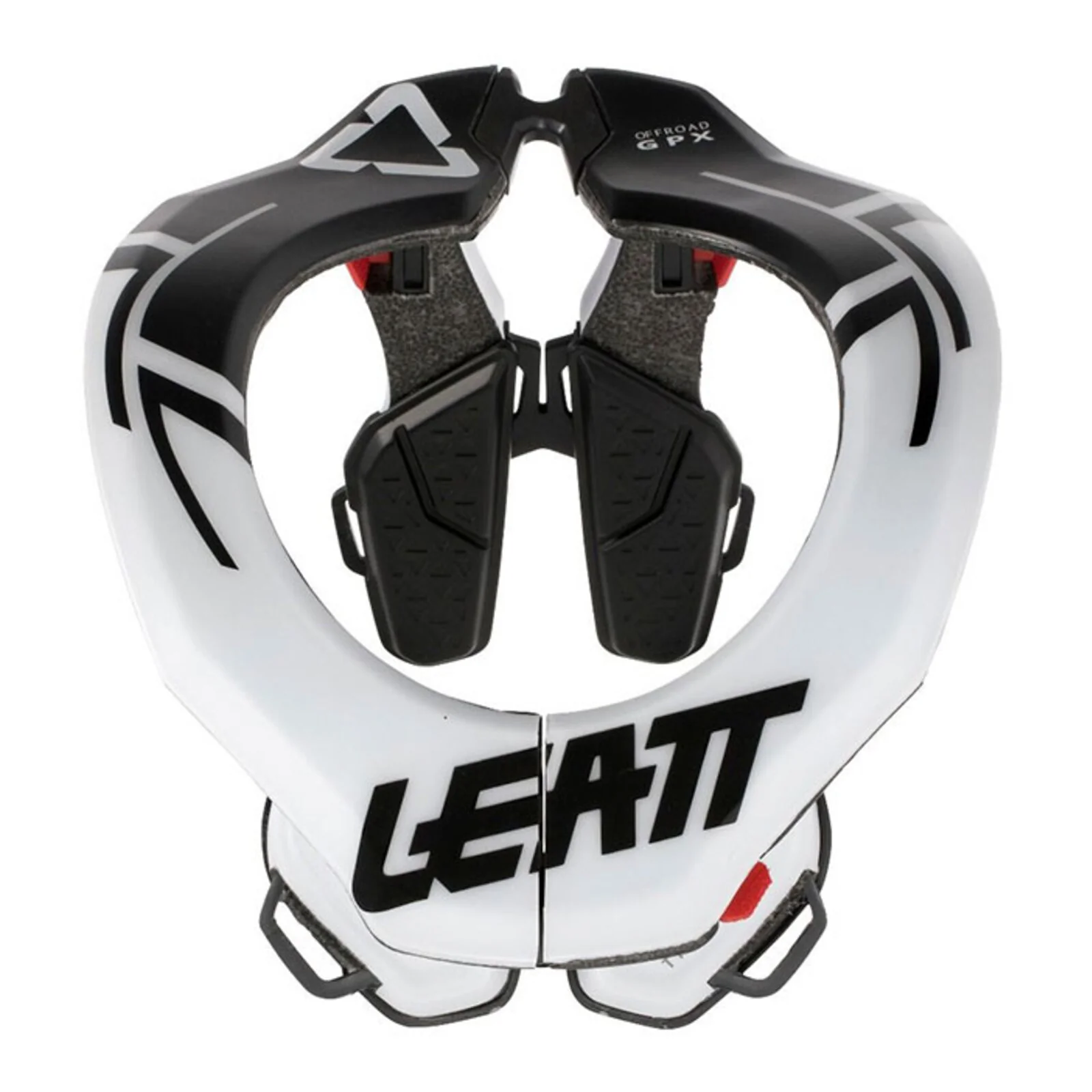 LEATT 3.5 NECK BRACE - BLACK / WHITE - Image 3