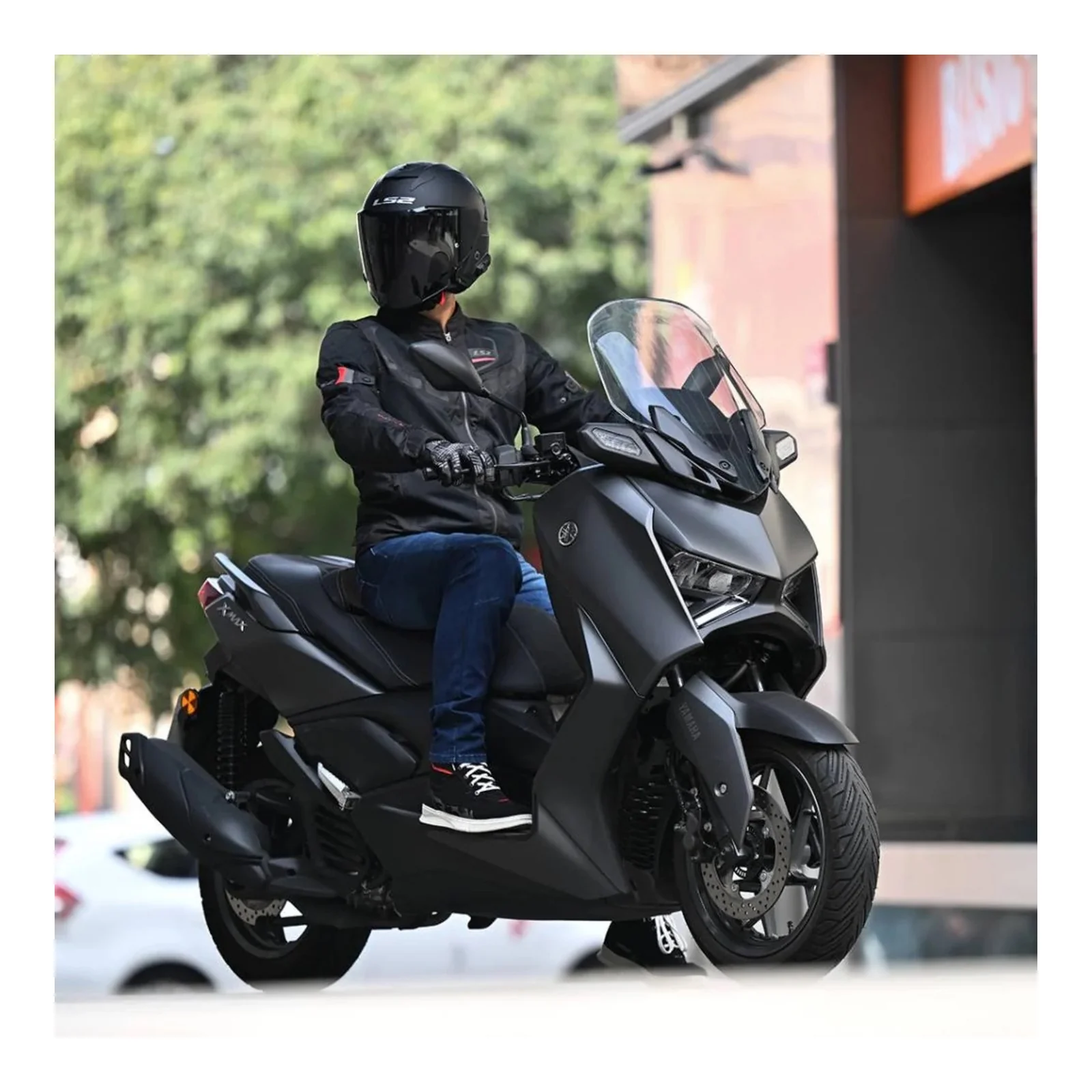 LS2 Chrome Boot - Black - Image 5
