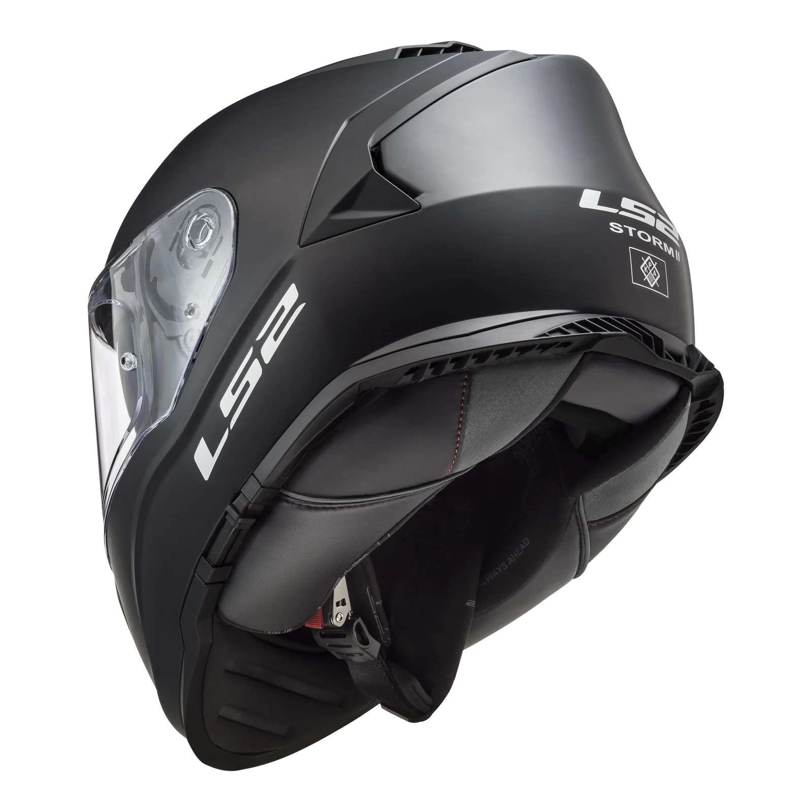 LS2 FF800 Storm II - Matte Black 06 - Image 4