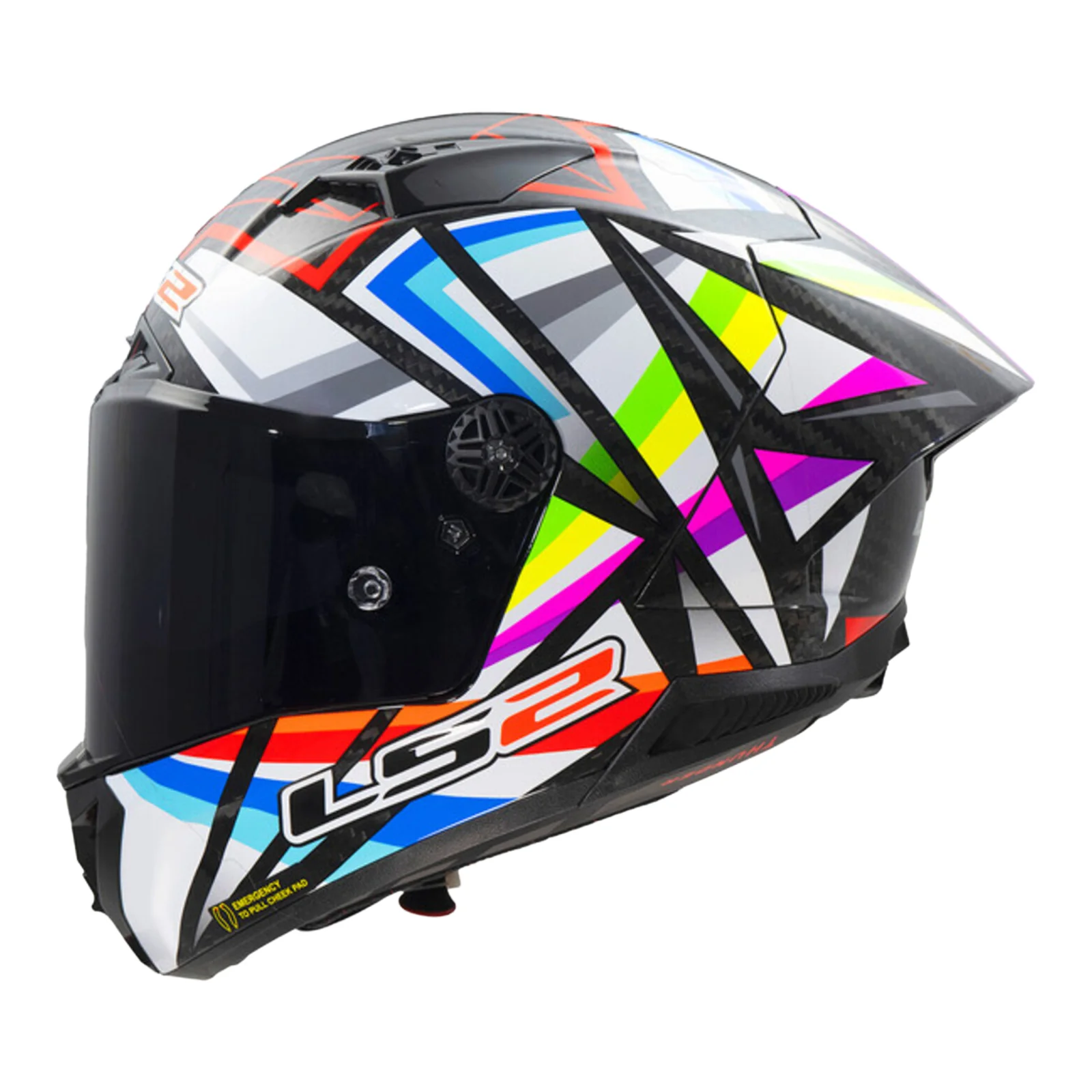 LS2 FF805 Thunder GP Pro (FIM) Helmet - Flash - Image 2