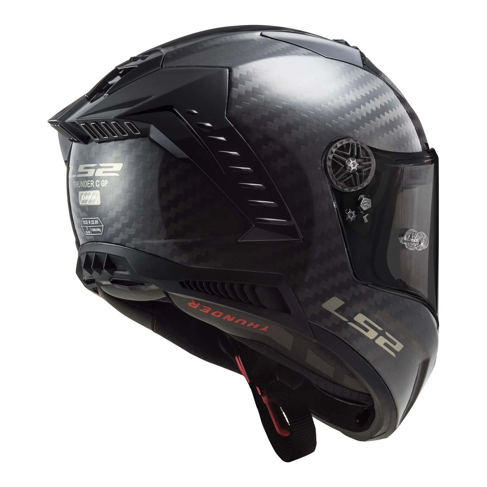 LS2 FF805C Thunder Carbon Helmets - Carbon 06 - Image 6