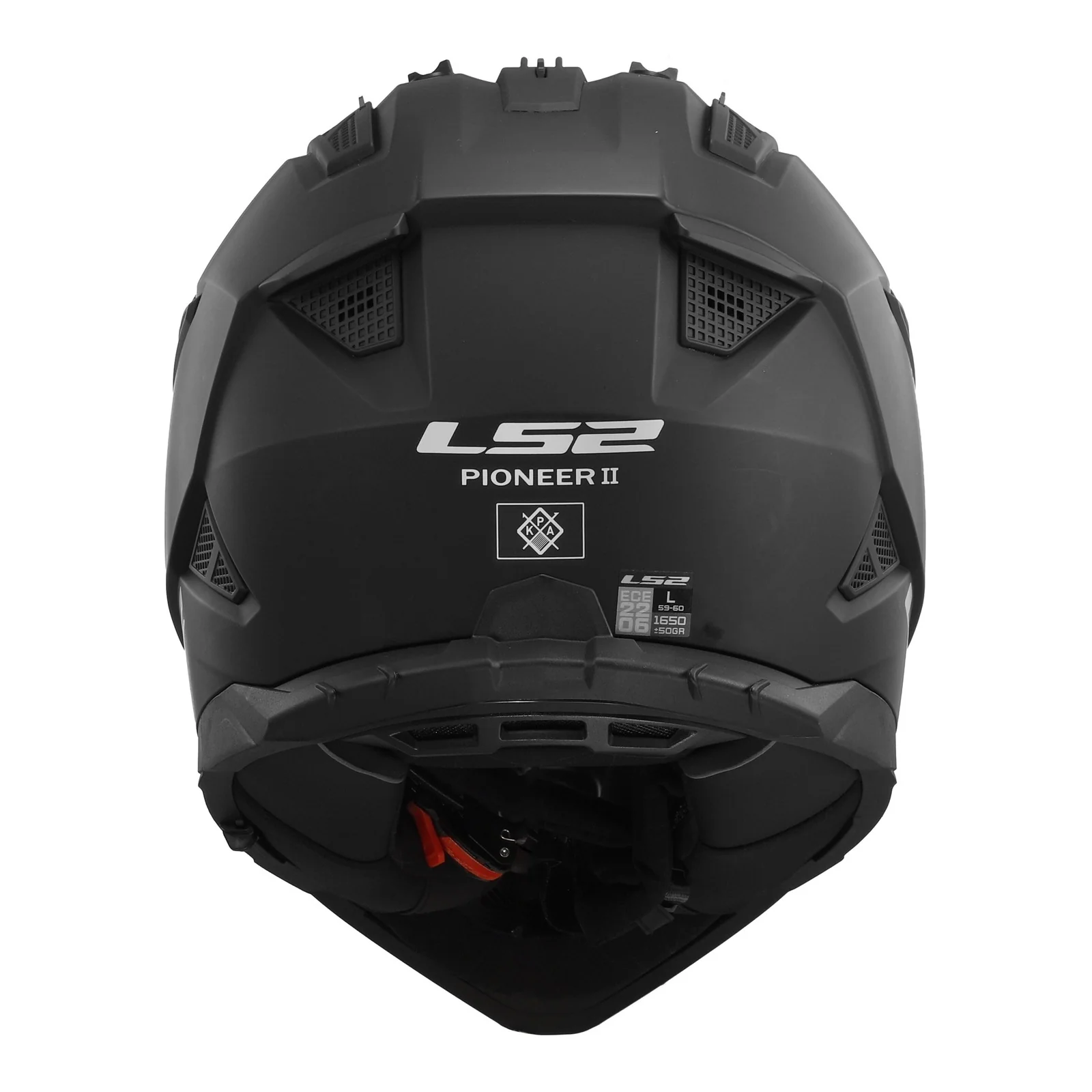 LS2 MX702 Pioneer II - Matte Black 06 - Image 4